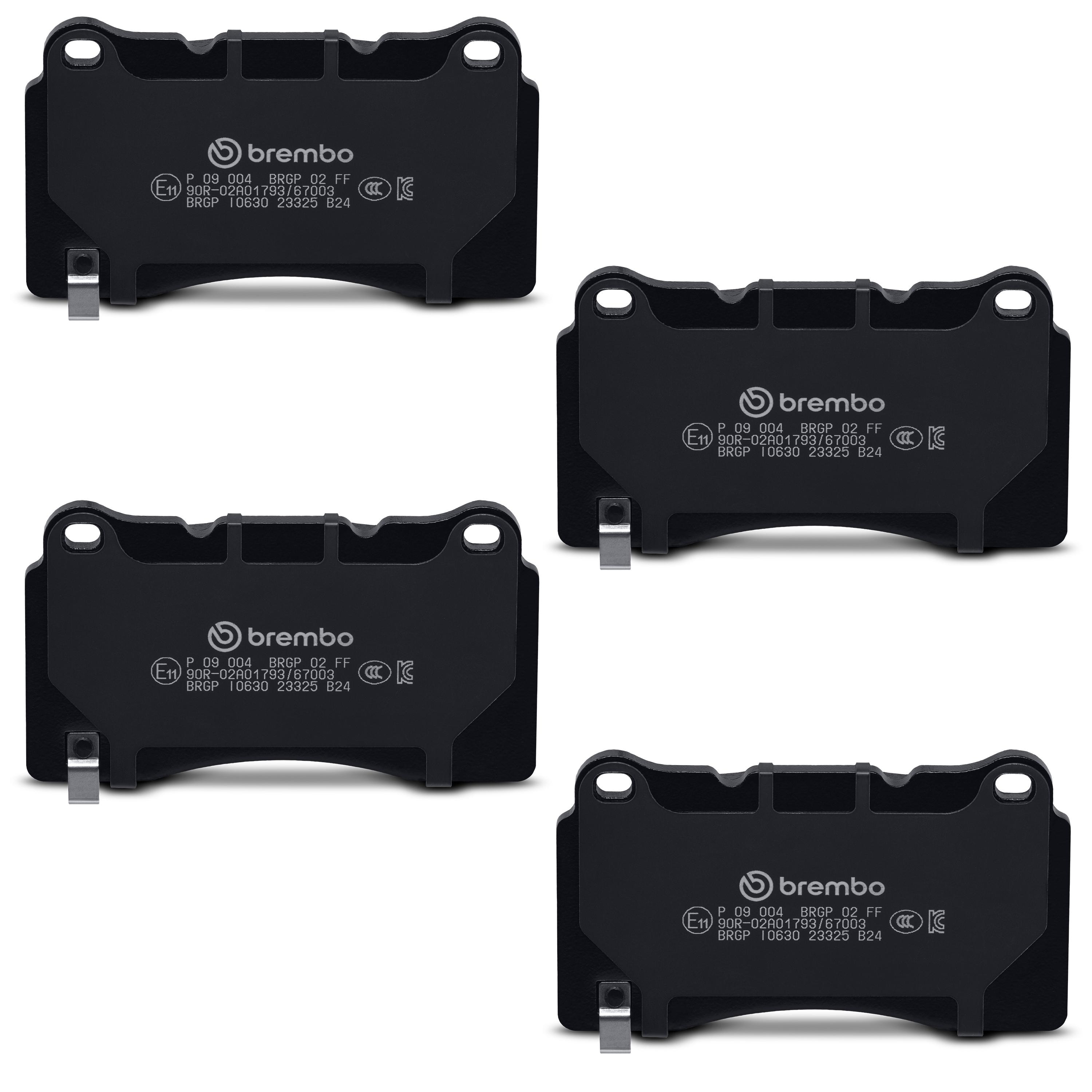 Brembo ブレーキパッド 1セット　P09004 Brembo Low-Metallic Premium Brake Pads P09004 | AutoZone