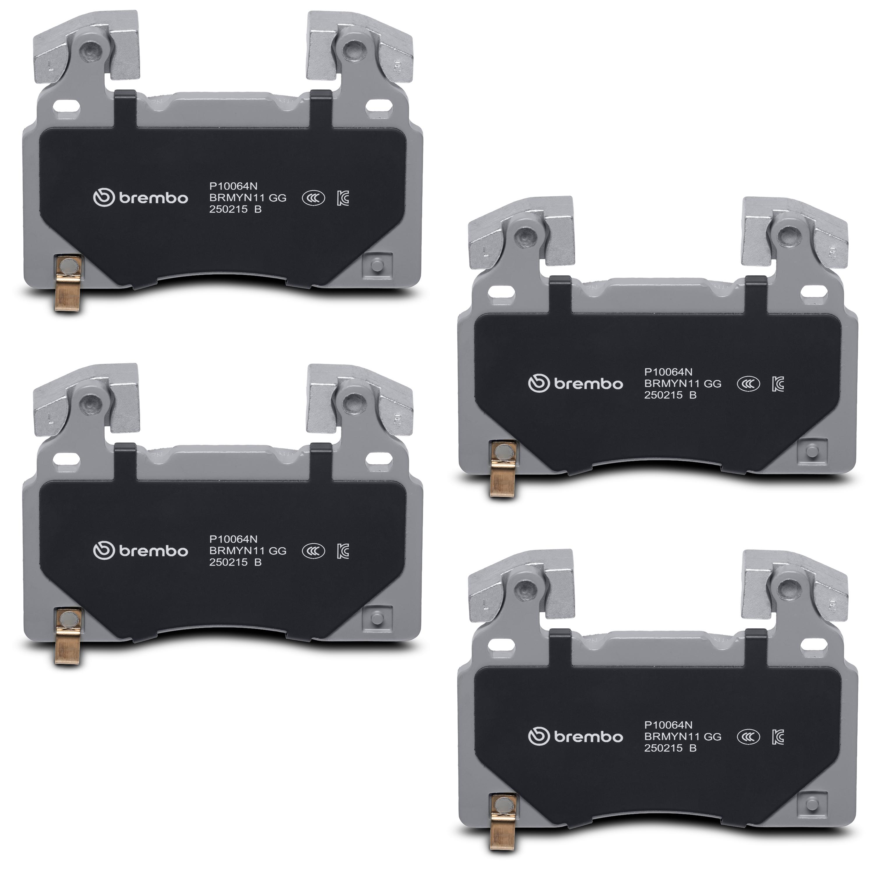 Brembo Ceramic Premium Brake Pads P10064N | AutoZone