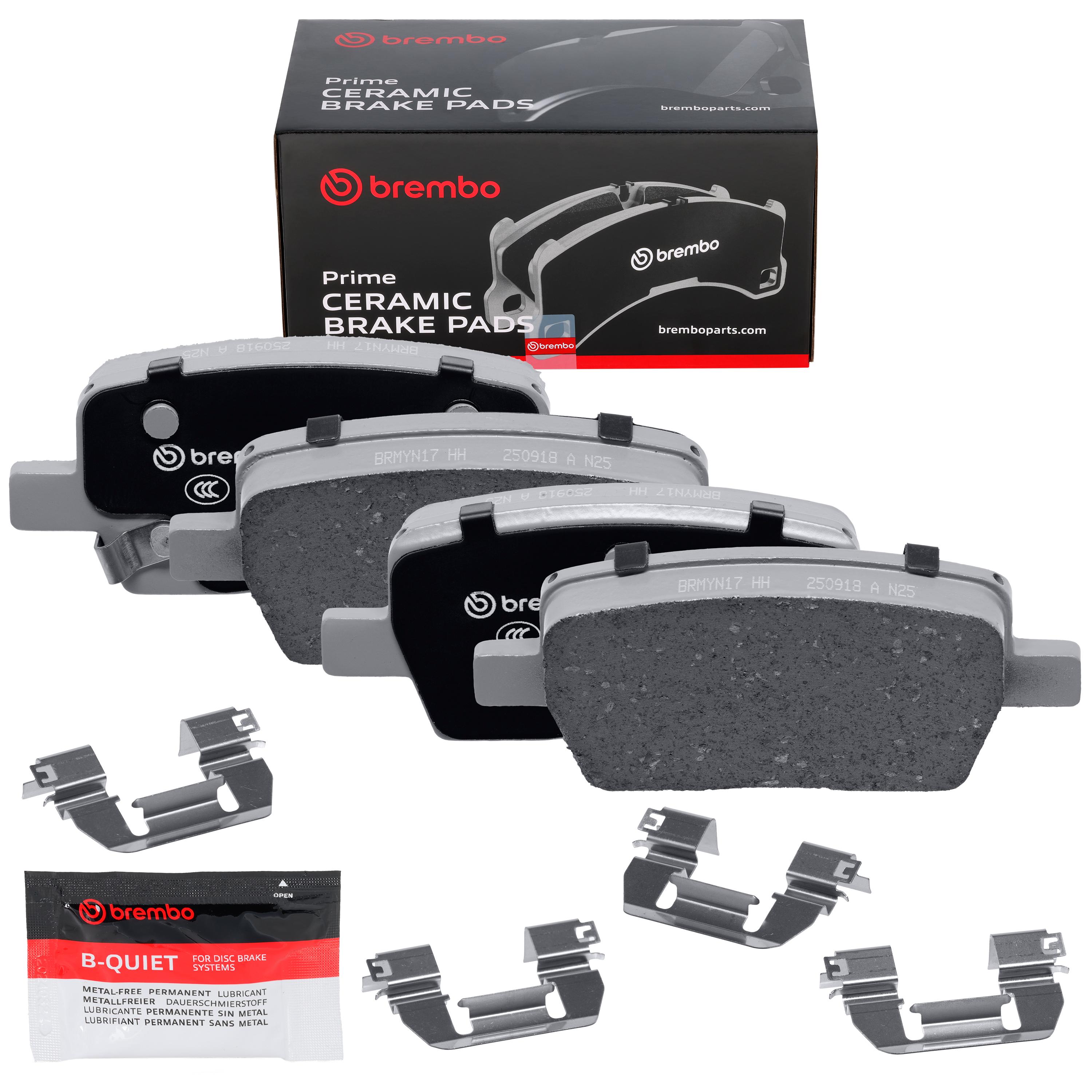 Brembo Ceramic Premium Brake Pads P10071N | AutoZone
