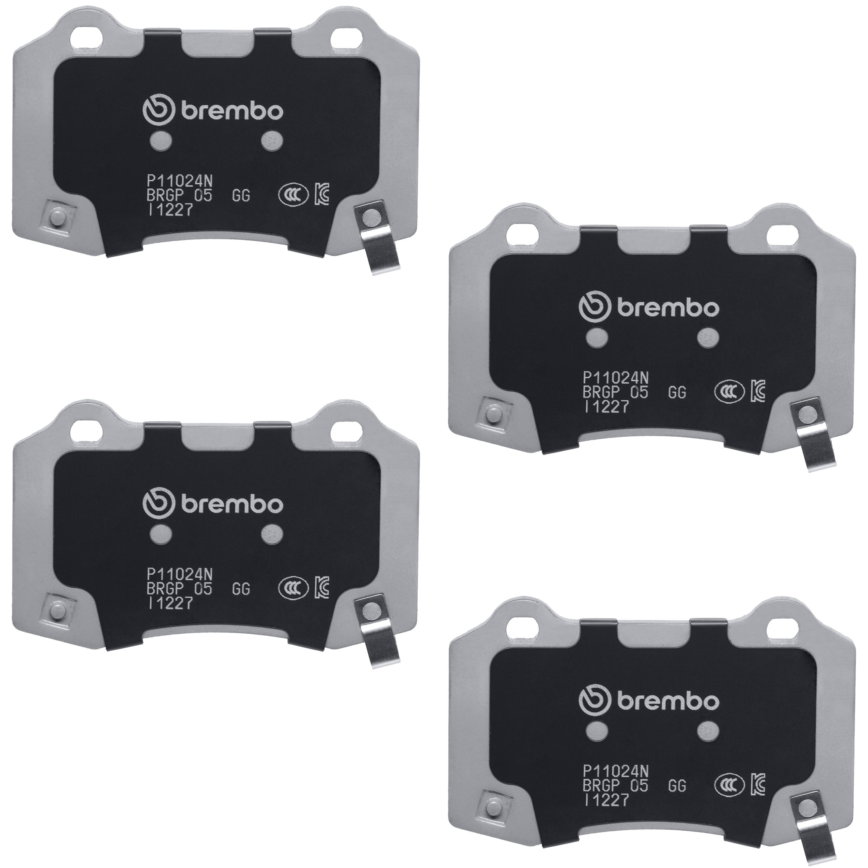 Brembo Ceramic Premium Brake Pads P11024N | AutoZone