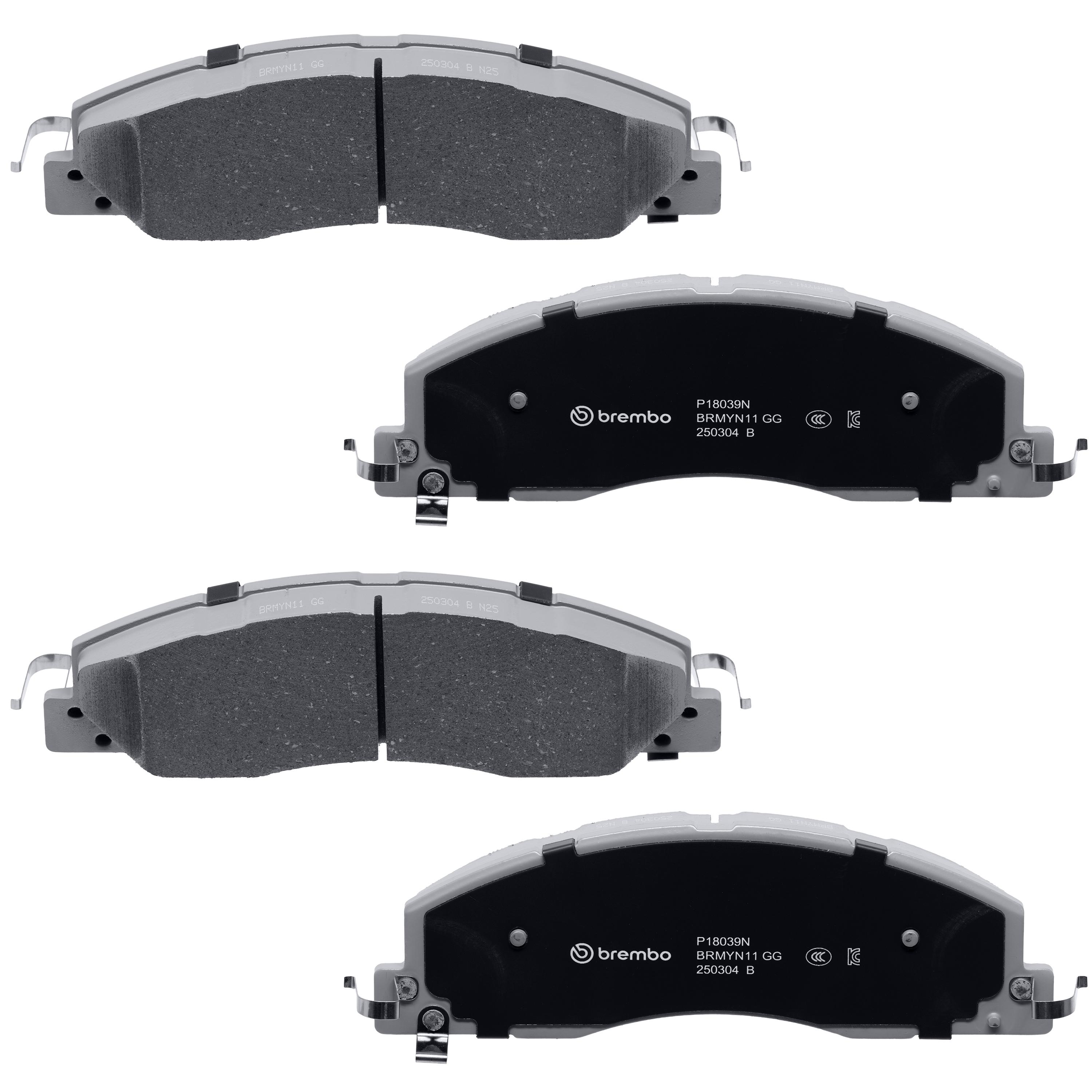 Brembo Ceramic Premium Brake Pads P18039N | AutoZone