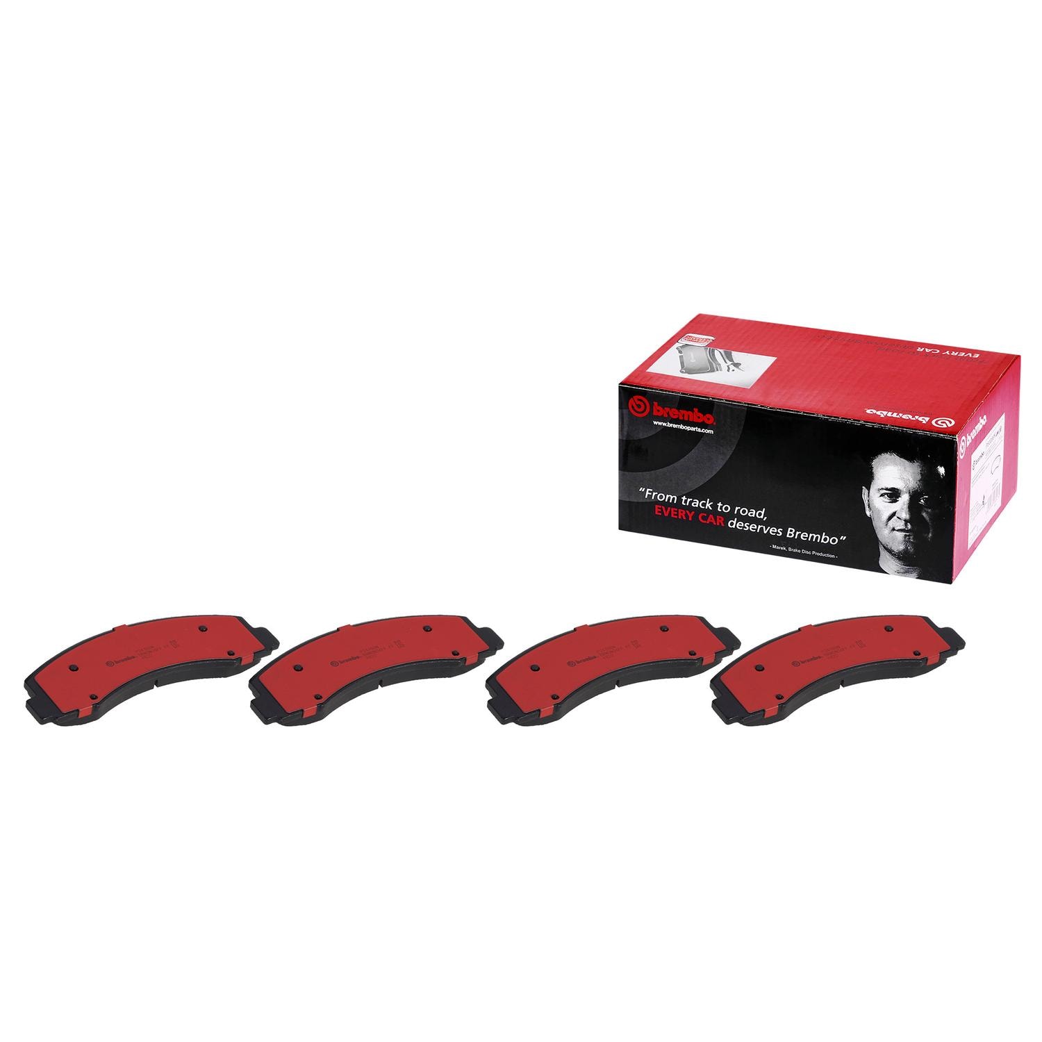 Brembo Ceramic Premium Brake Pads P24166N | AutoZone