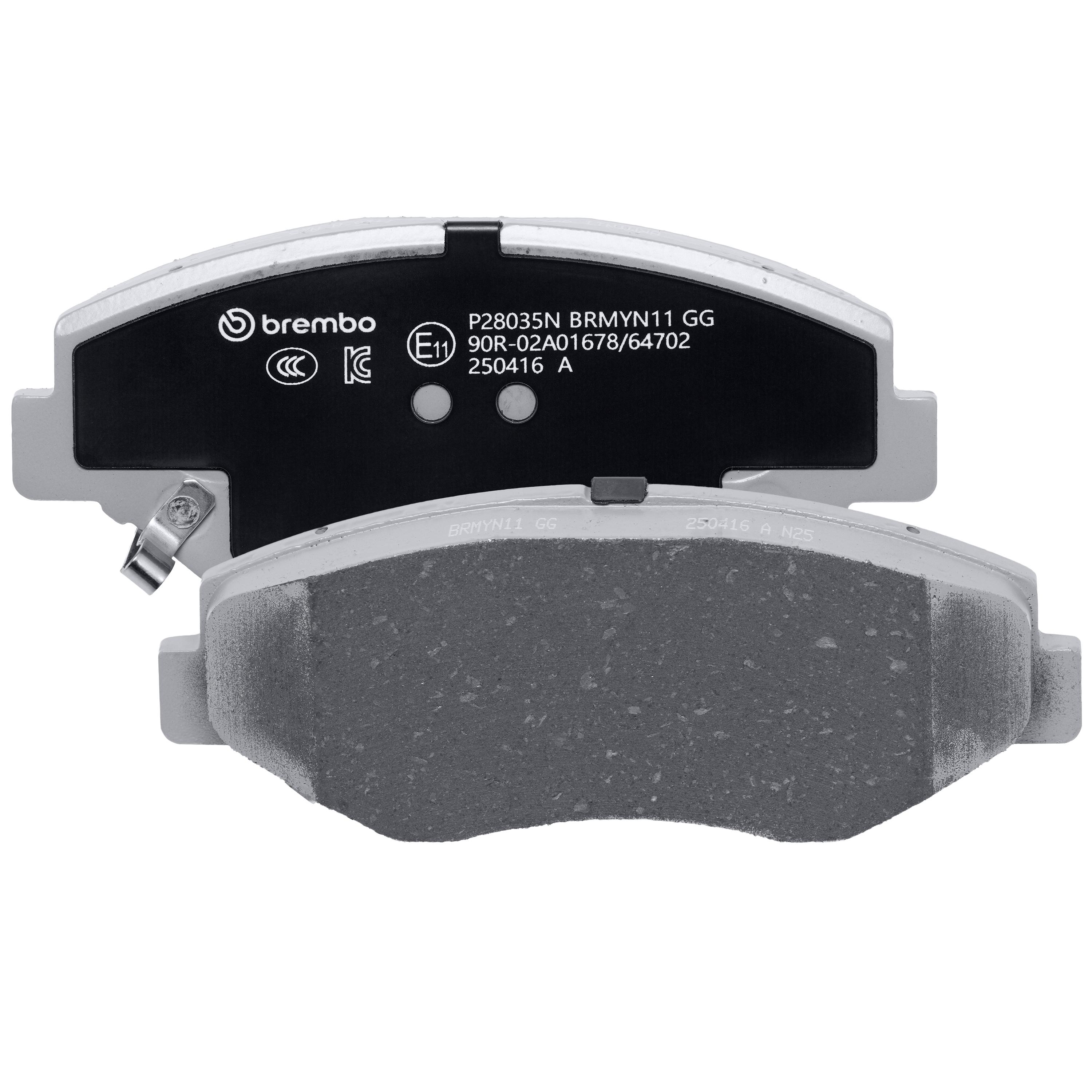 Brembo Ceramic Premium Brake Pads P28035N | AutoZone