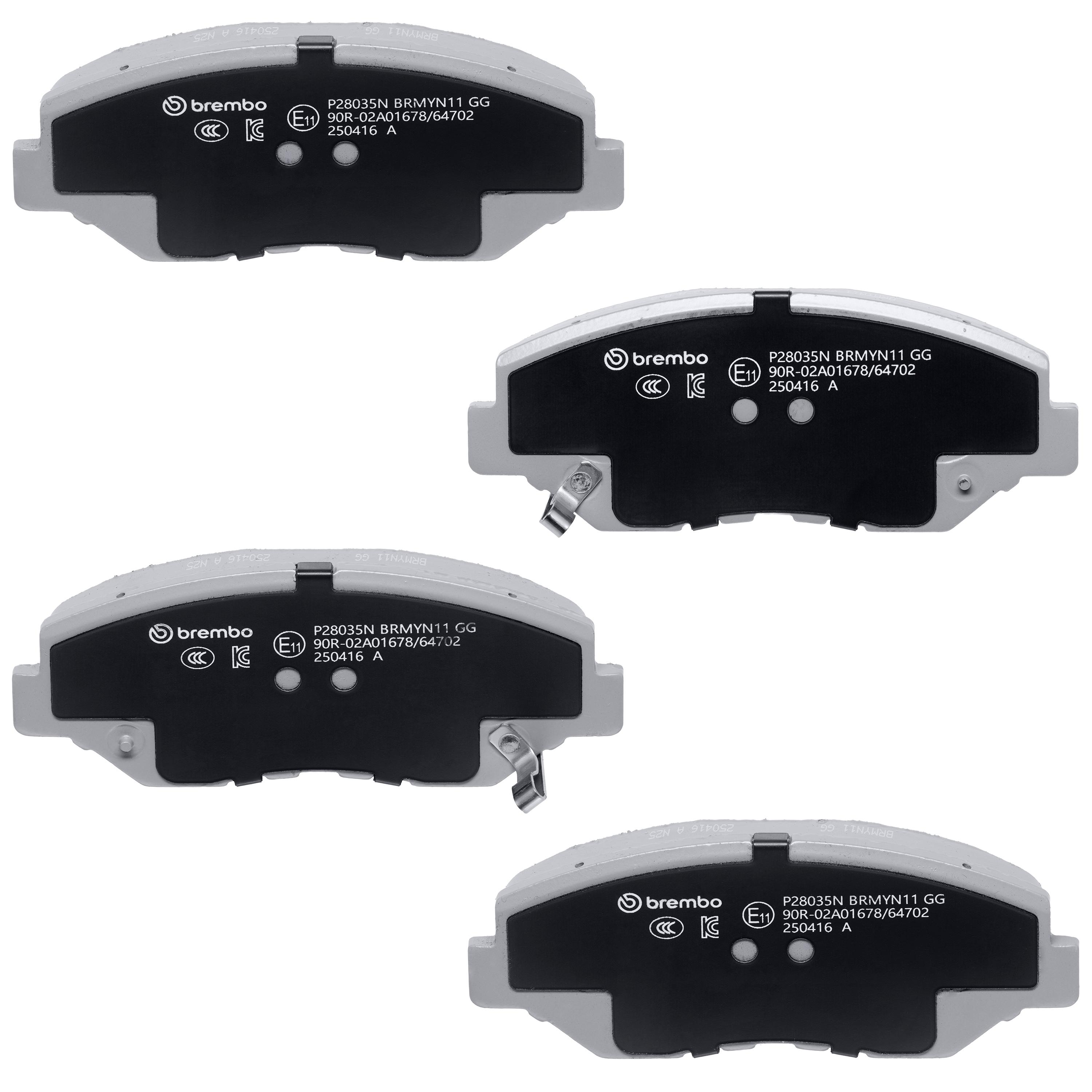 Brembo Ceramic Premium Brake Pads P28035N | AutoZone
