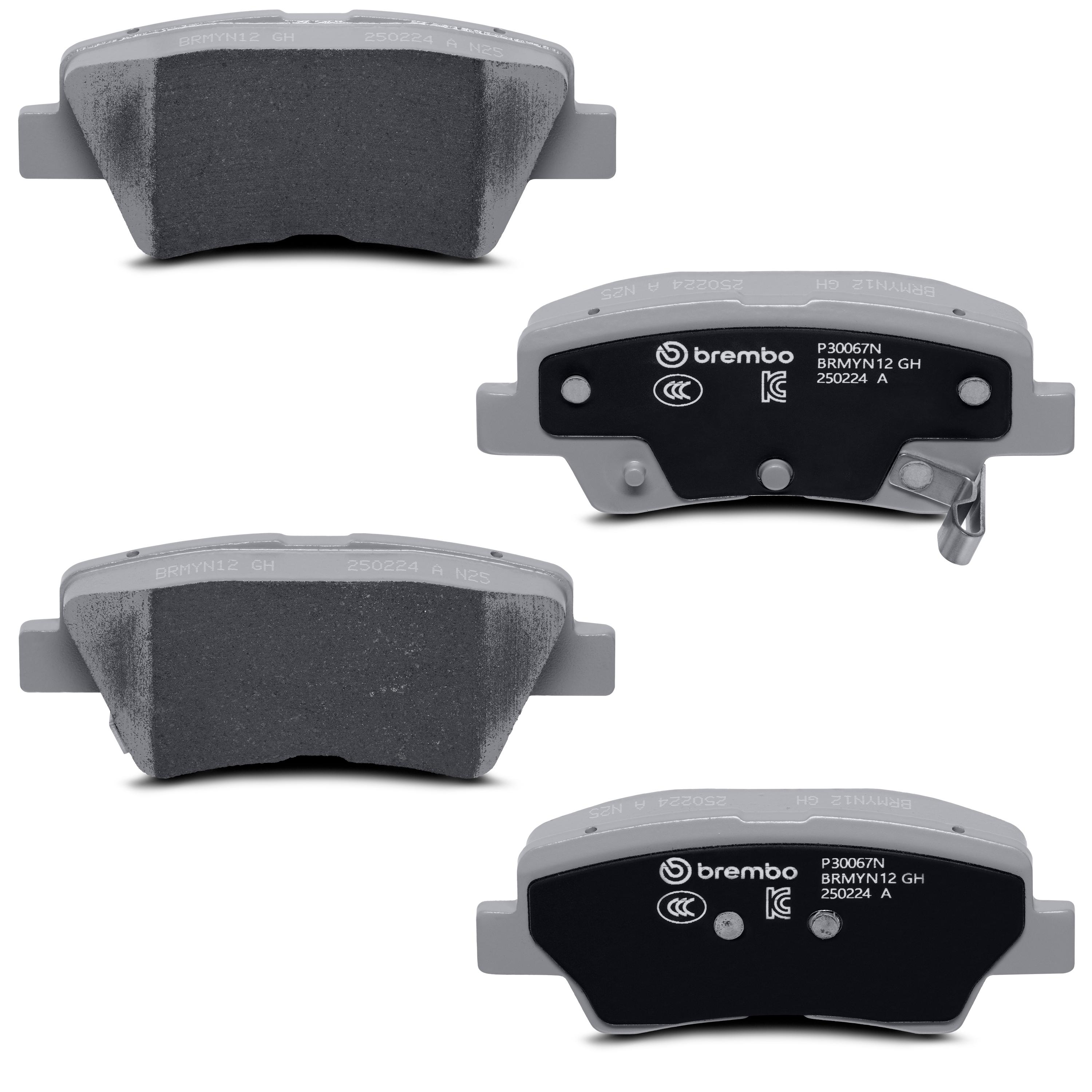 Brembo Ceramic Premium Brake Pads P30067N | AutoZone