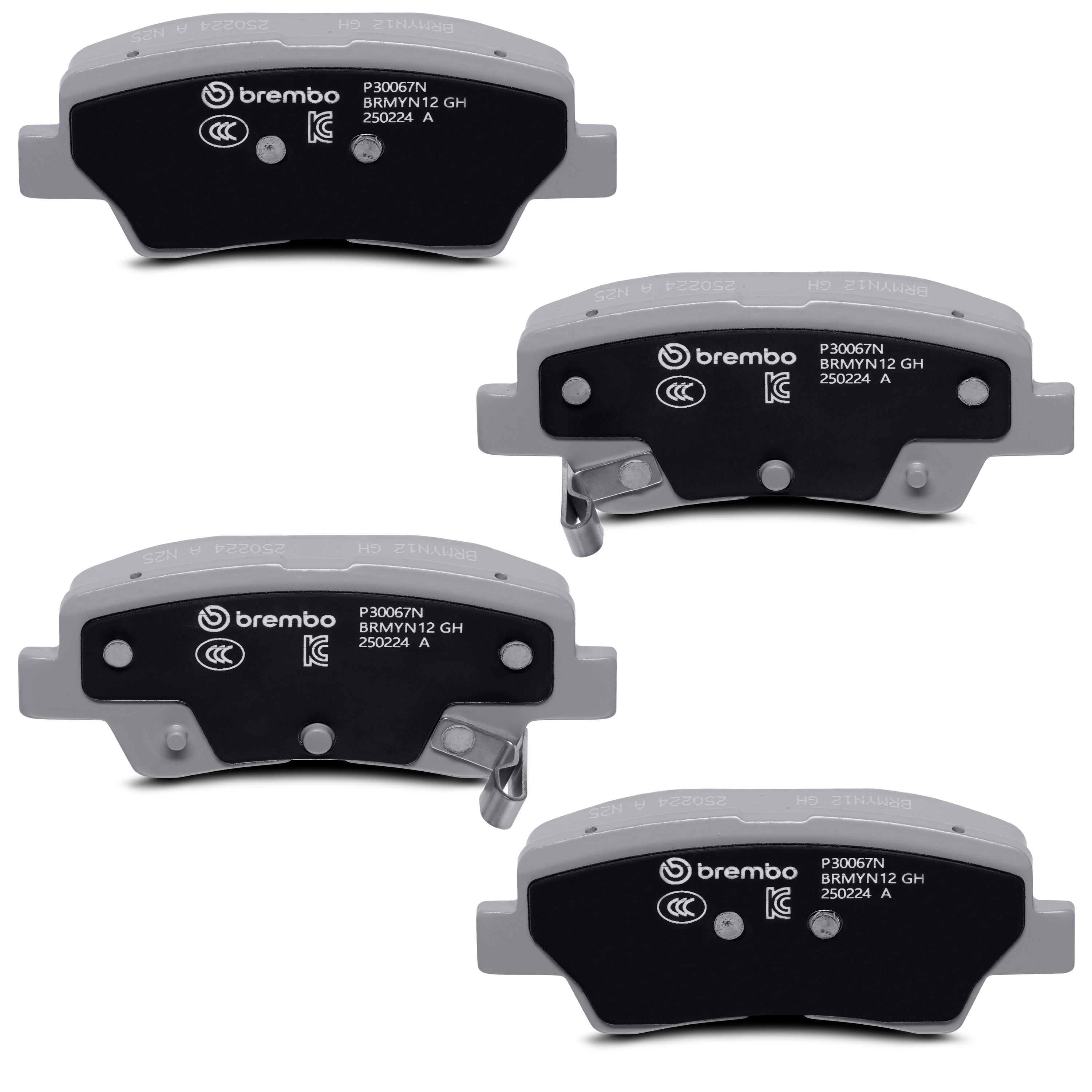 Brembo Ceramic Premium Brake Pads P30067N | AutoZone