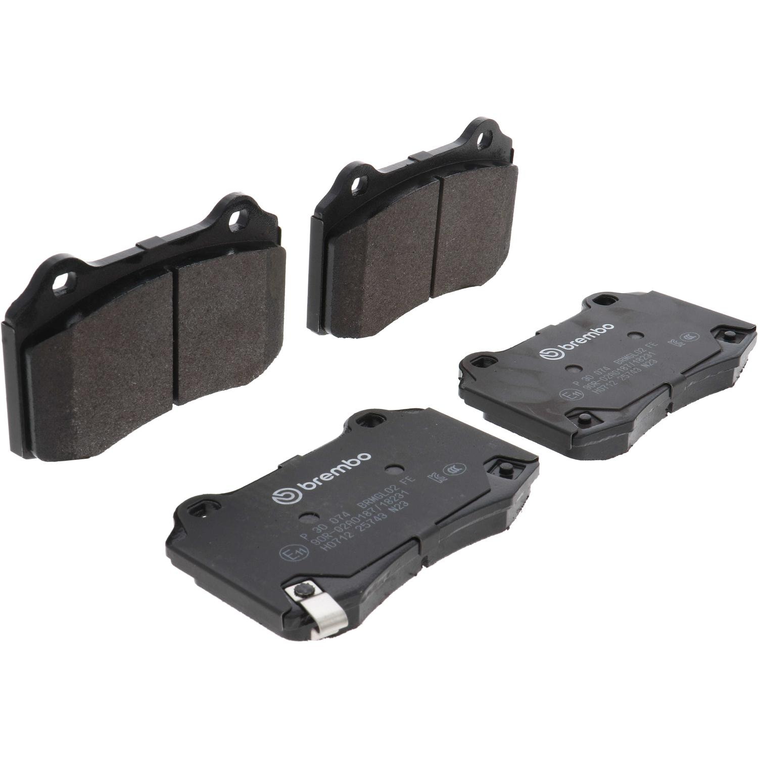 Brembo ブレーキパッド P37 018 P30 074 Brembo Low-Metallic Premium Brake Pads P30074 | AutoZone