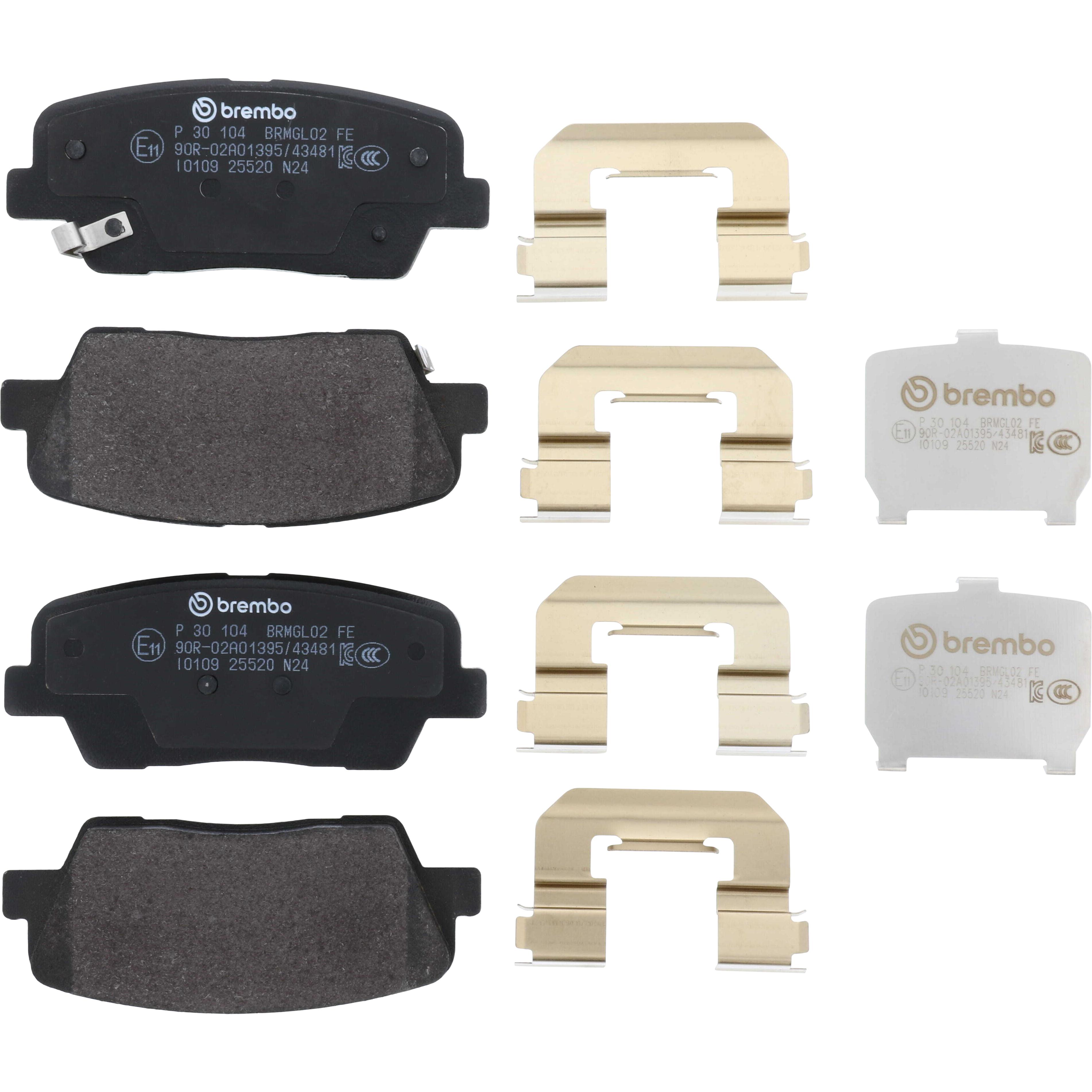Brembo Low-Metallic Premium Brake Pads P30104 | AutoZone