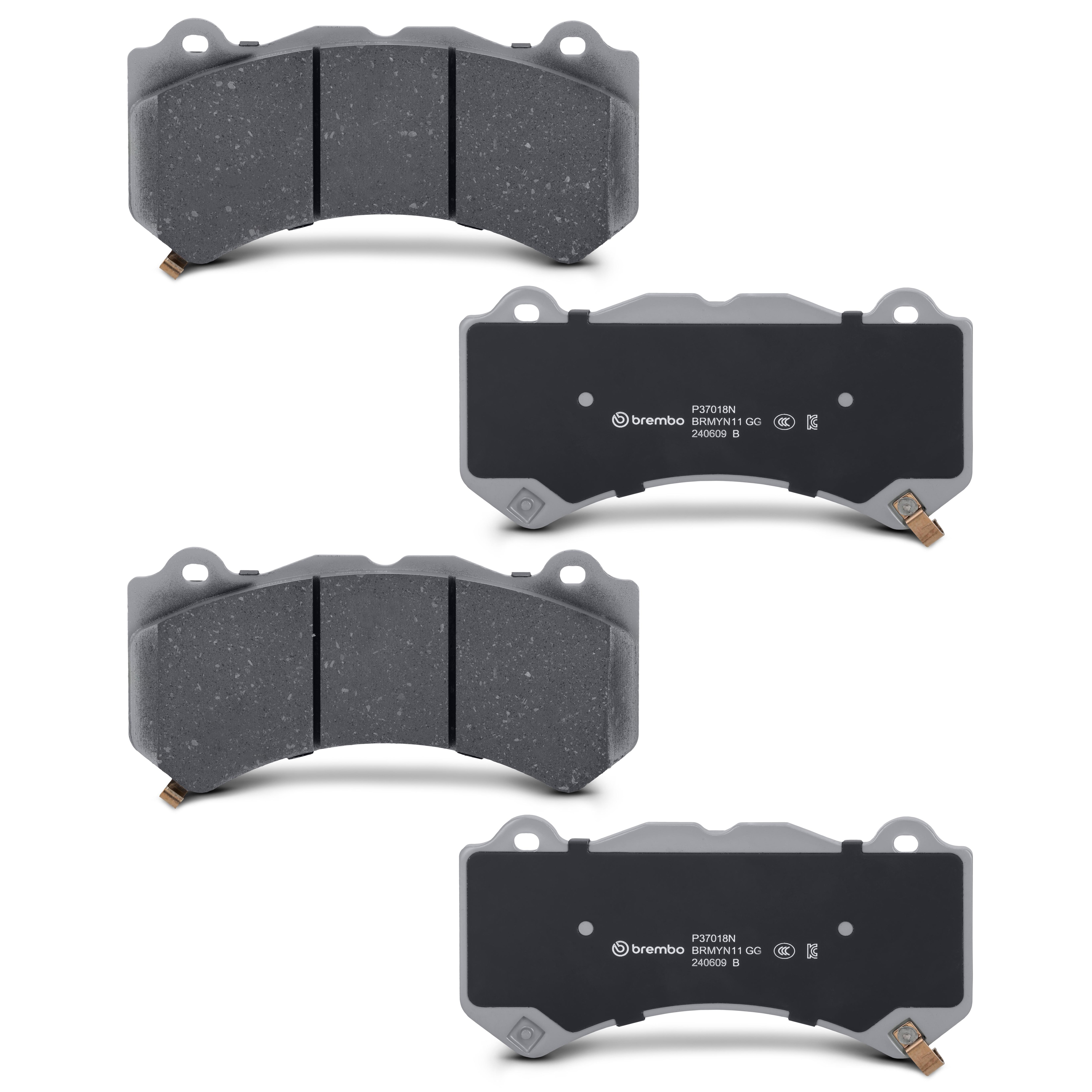 Brembo Ceramic Premium Brake Pads P37018N | AutoZone