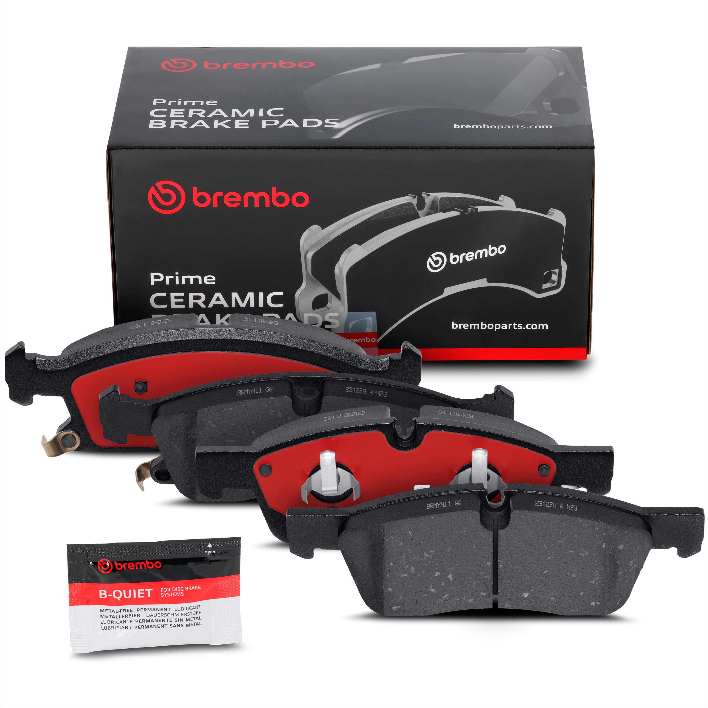 Brembo Ceramic Premium Brake Pads P37022N | AutoZone