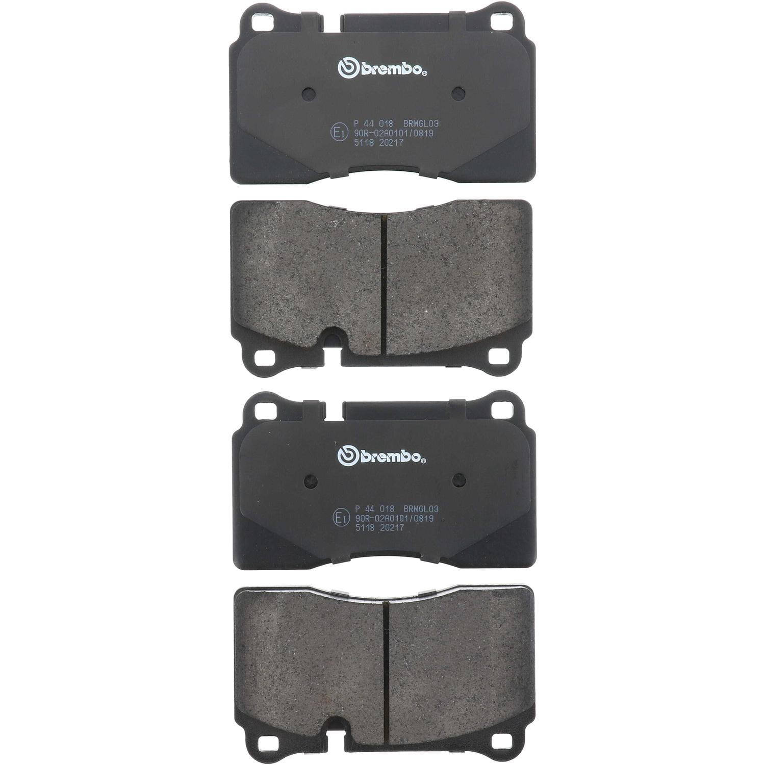 Brembo Low-Metallic Premium Brake Pads P44018 | AutoZone