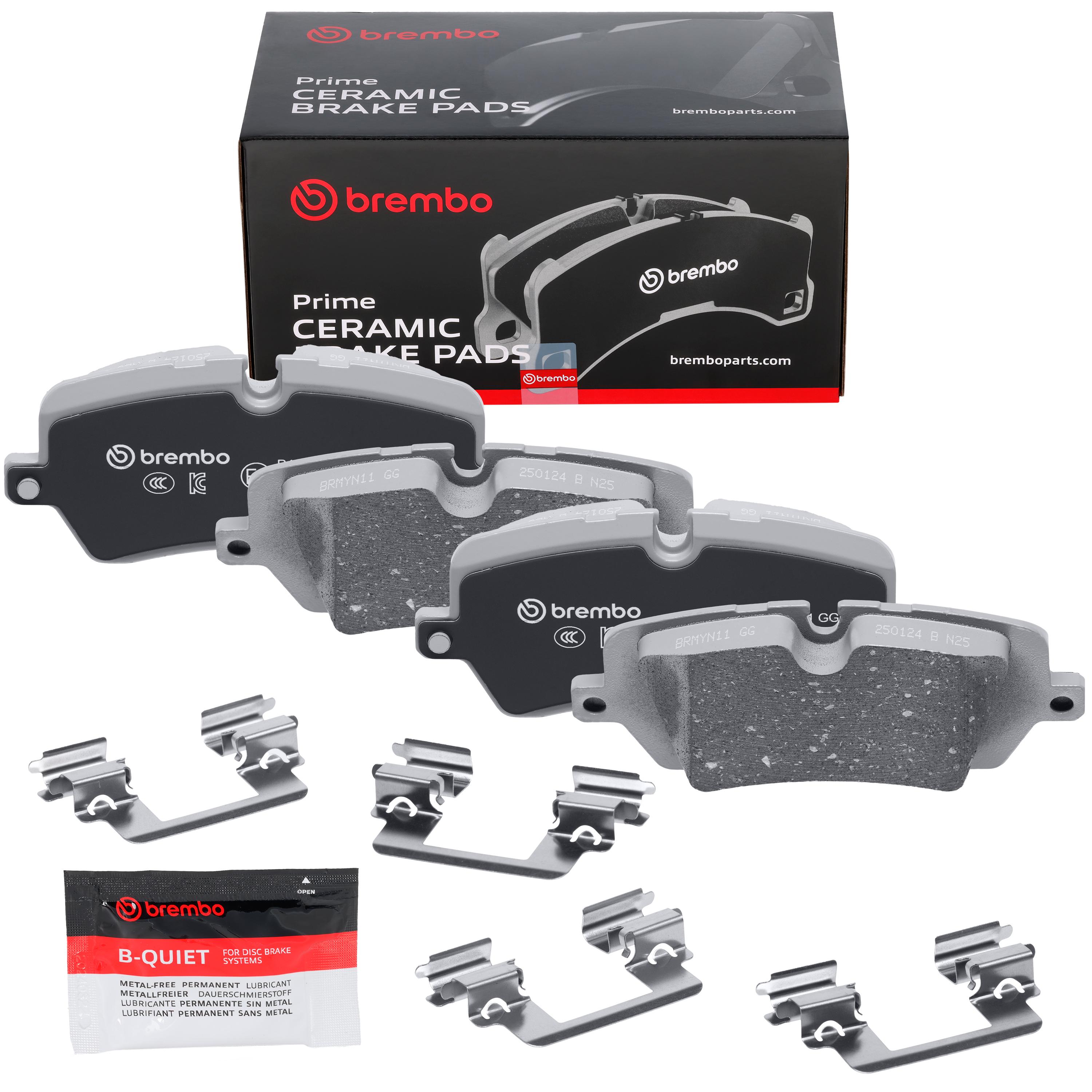 Brembo Ceramic Premium Brake Pads P44021N | AutoZone