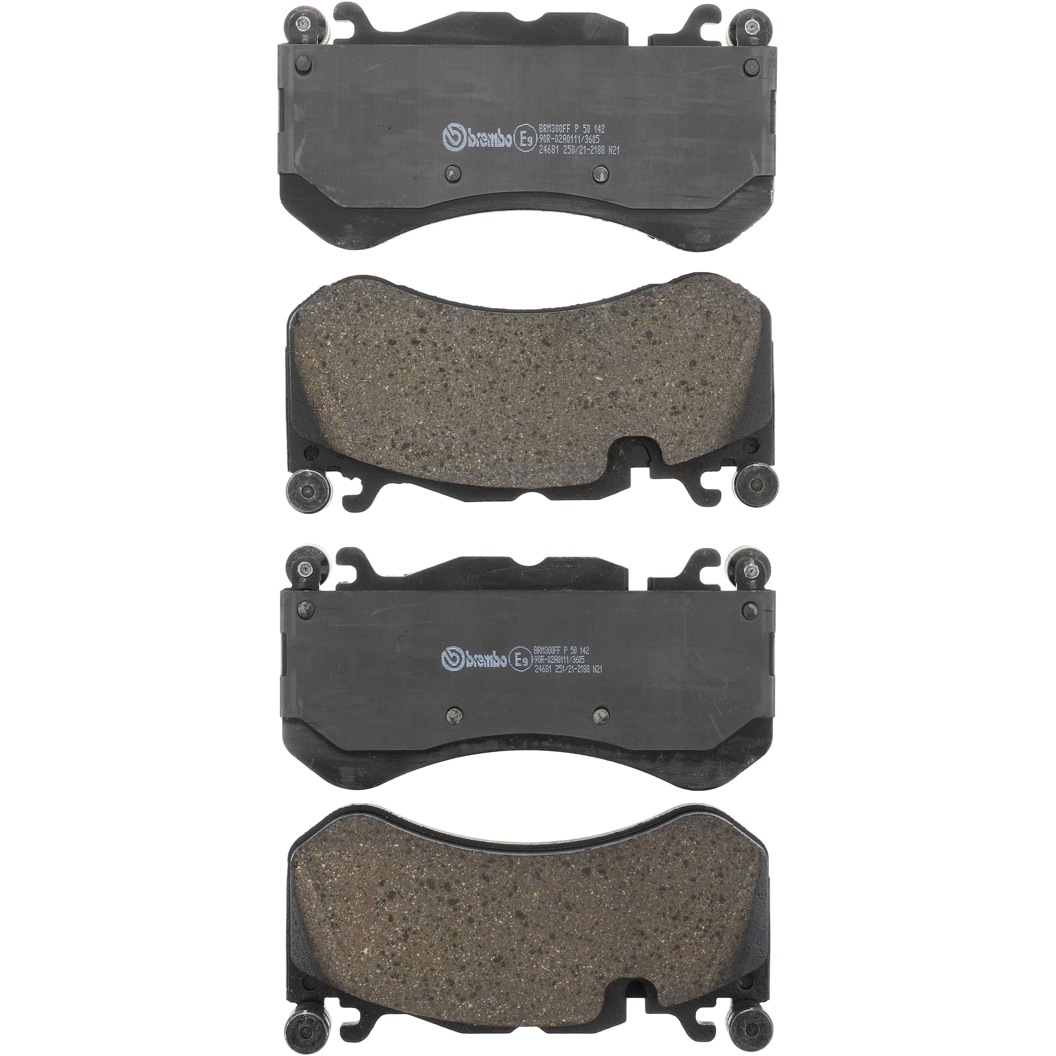 Brembo Low-Metallic Premium Brake Pads P50142 | AutoZone
