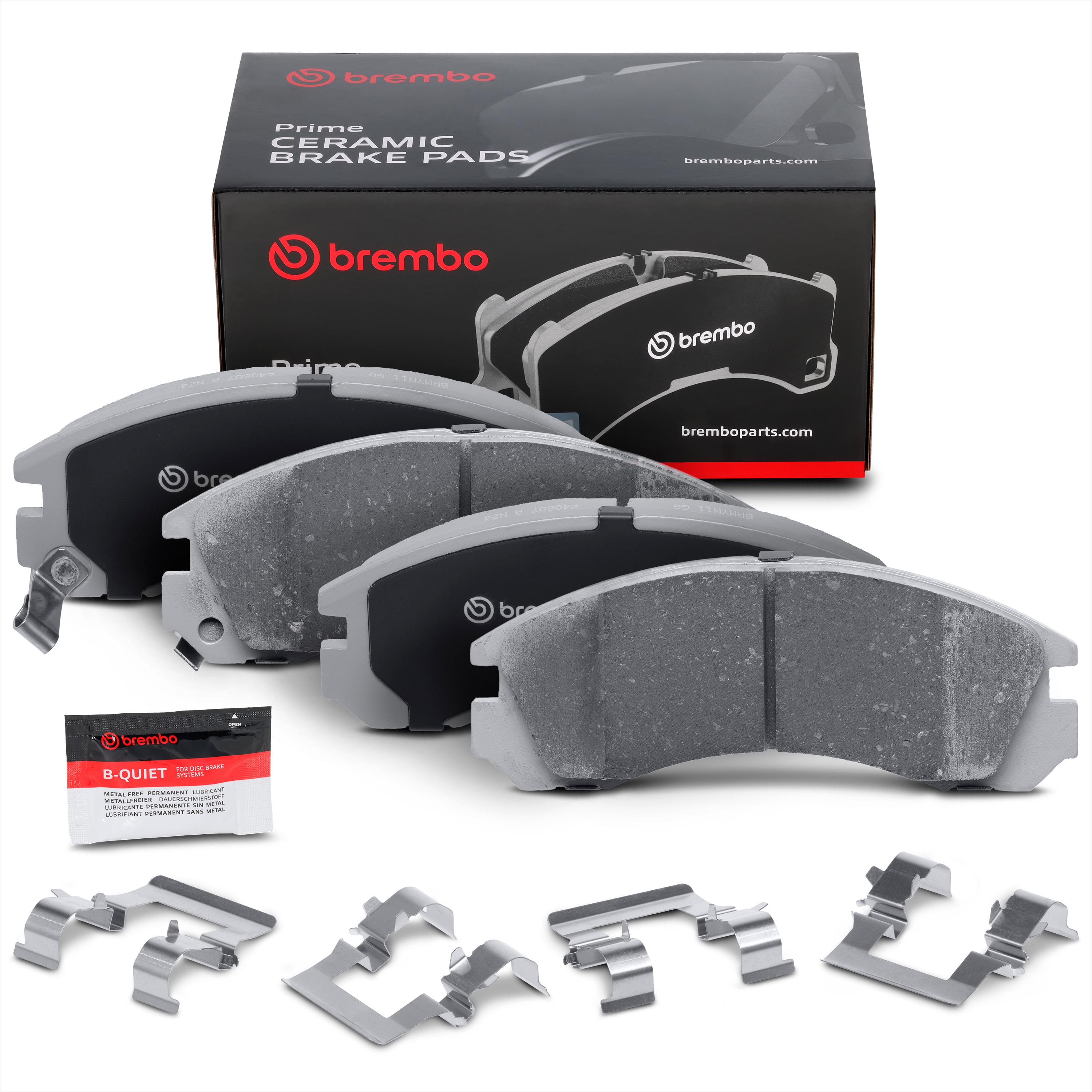 Brembo Ceramic Disc Brake Pad Set P54017N | AutoZone