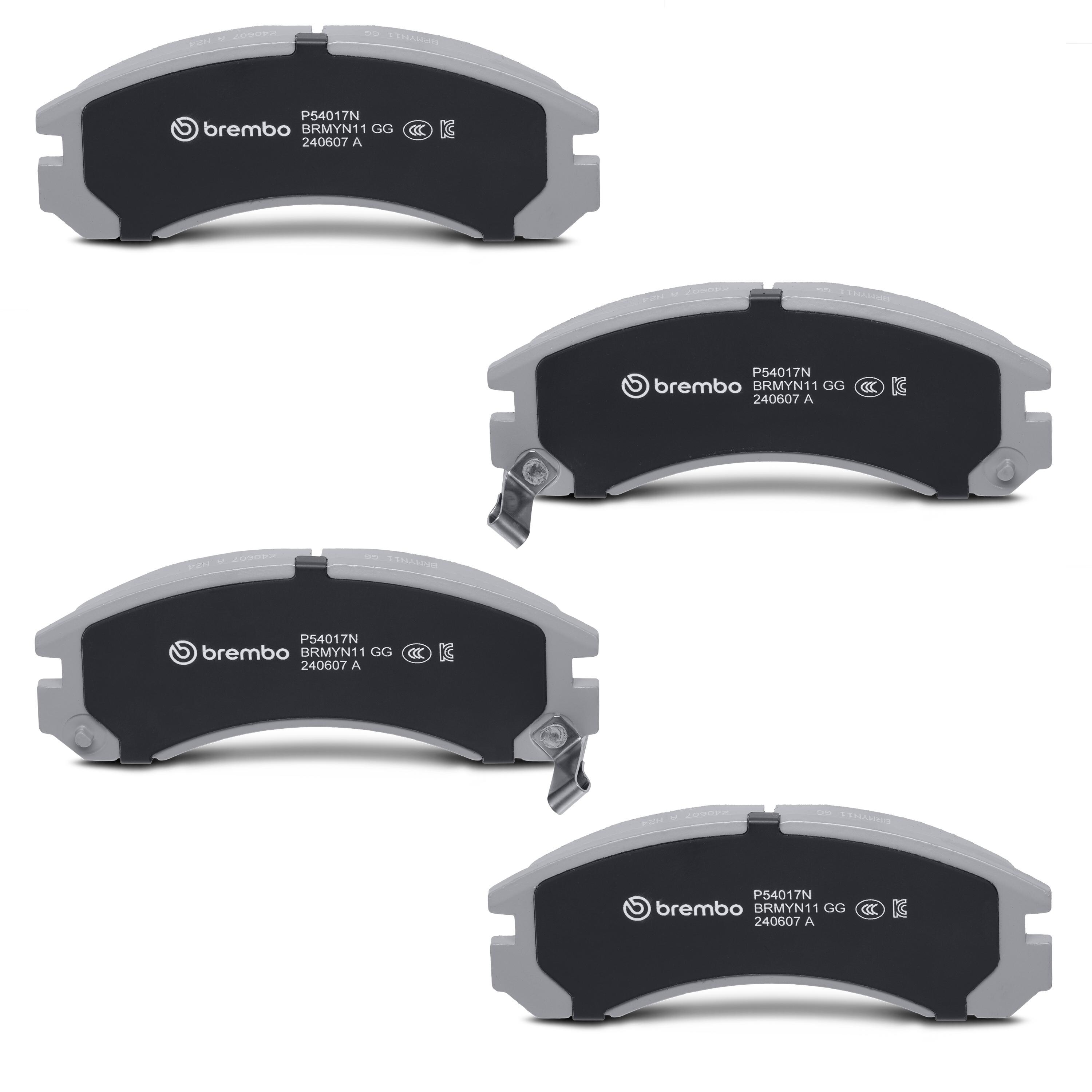 Brembo Ceramic Disc Brake Pad Set P54017N | AutoZone