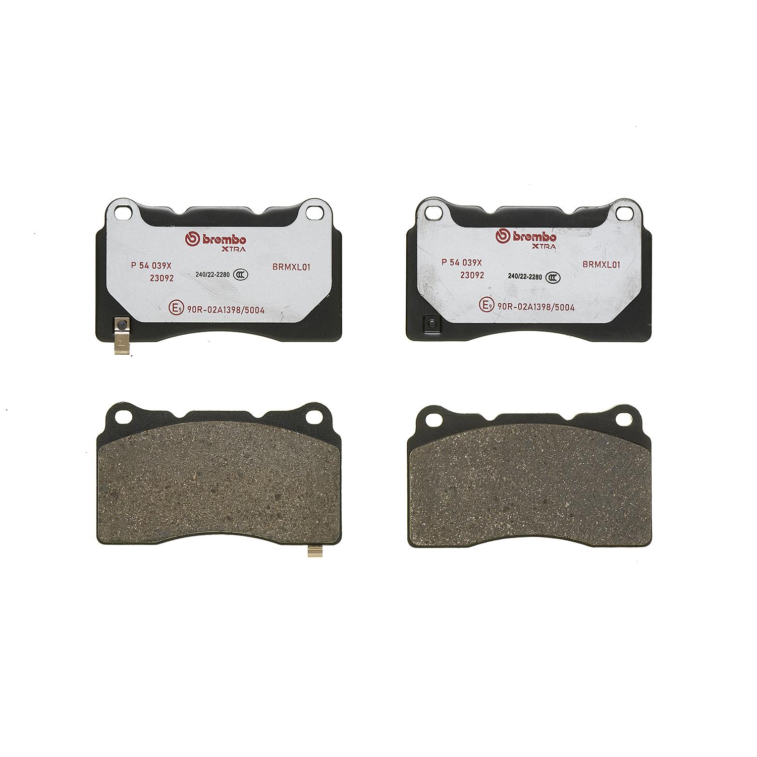 PP-「P」 4枚 Brembo Disc Brake Pad Set P54039X | AutoZone