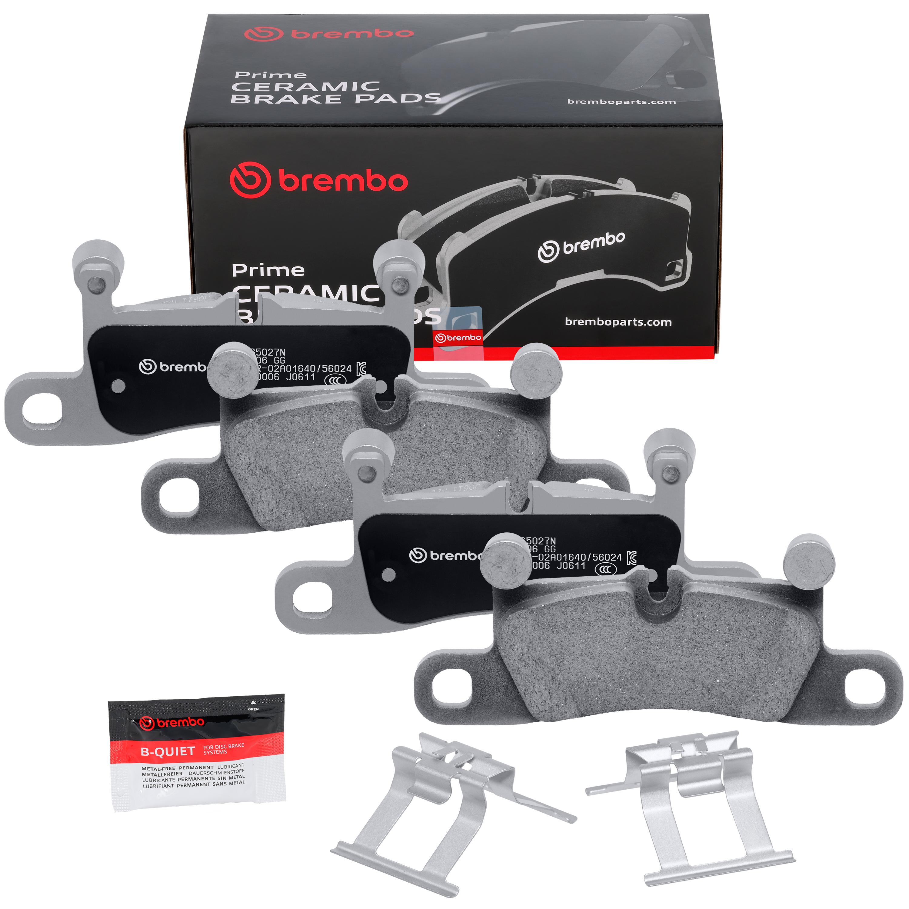 Brembo Ceramic Premium Brake Pads P65027N | AutoZone