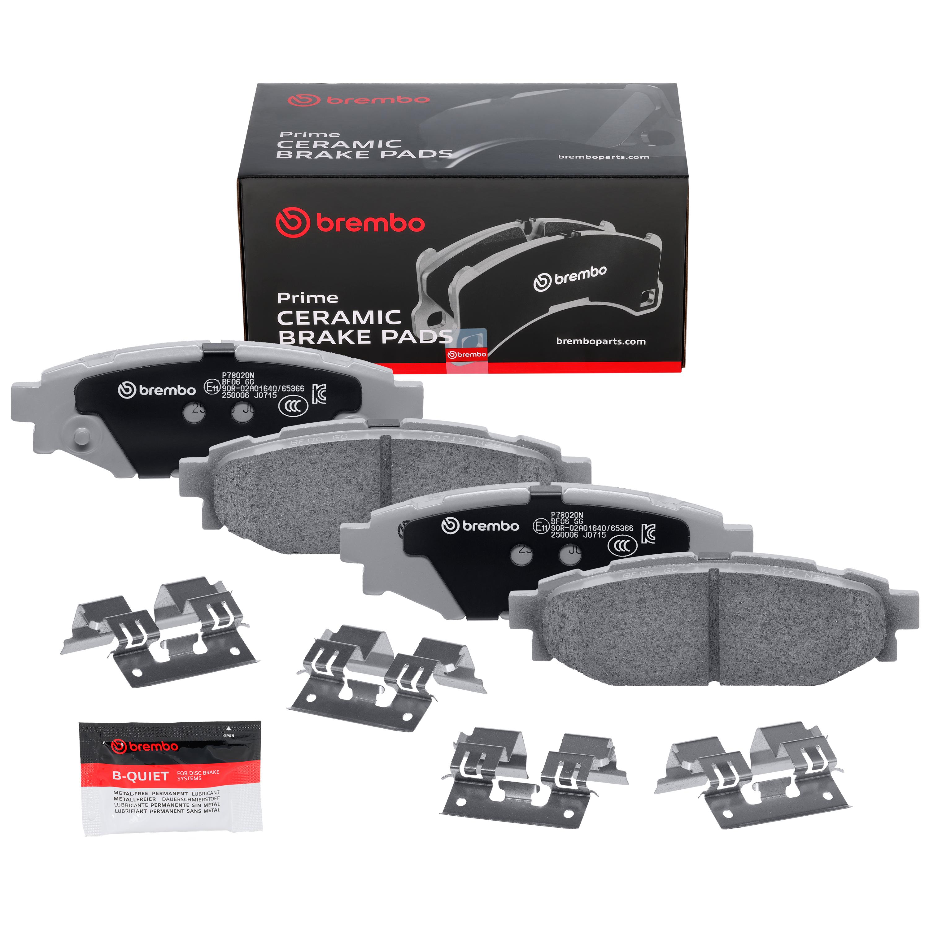 Brembo Ceramic Premium Brake Pads P78020N | AutoZone