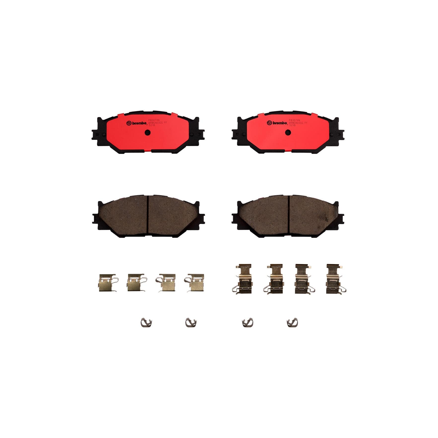 Brembo Ceramic Premium Brake Pads P83074N | AutoZone