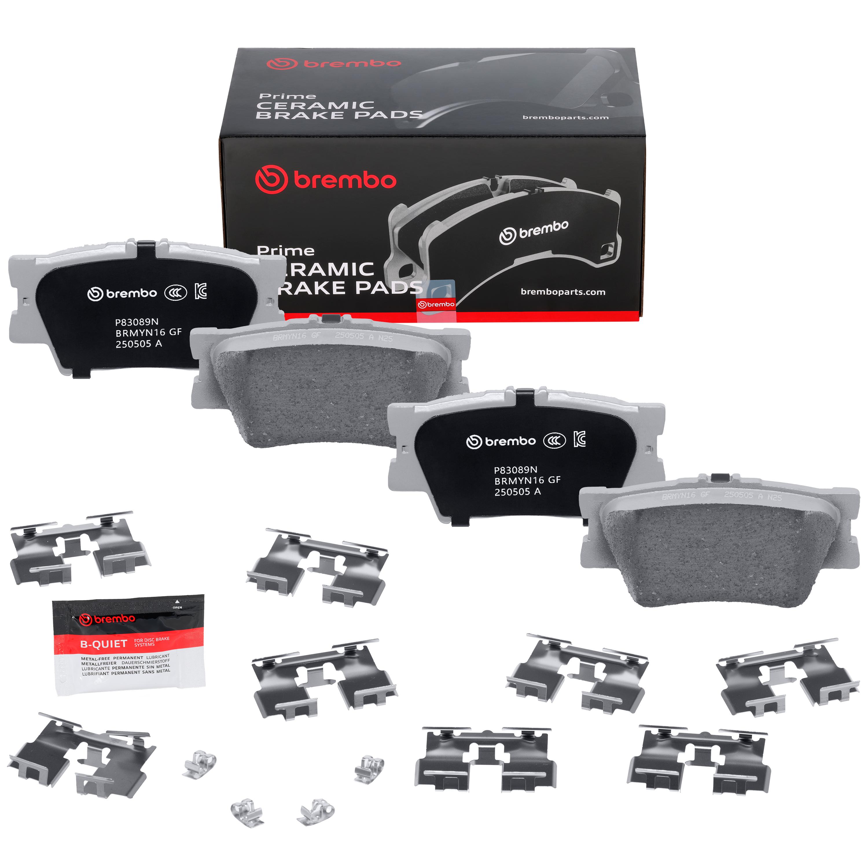 Brembo Ceramic Premium Brake Pads P83089N | AutoZone