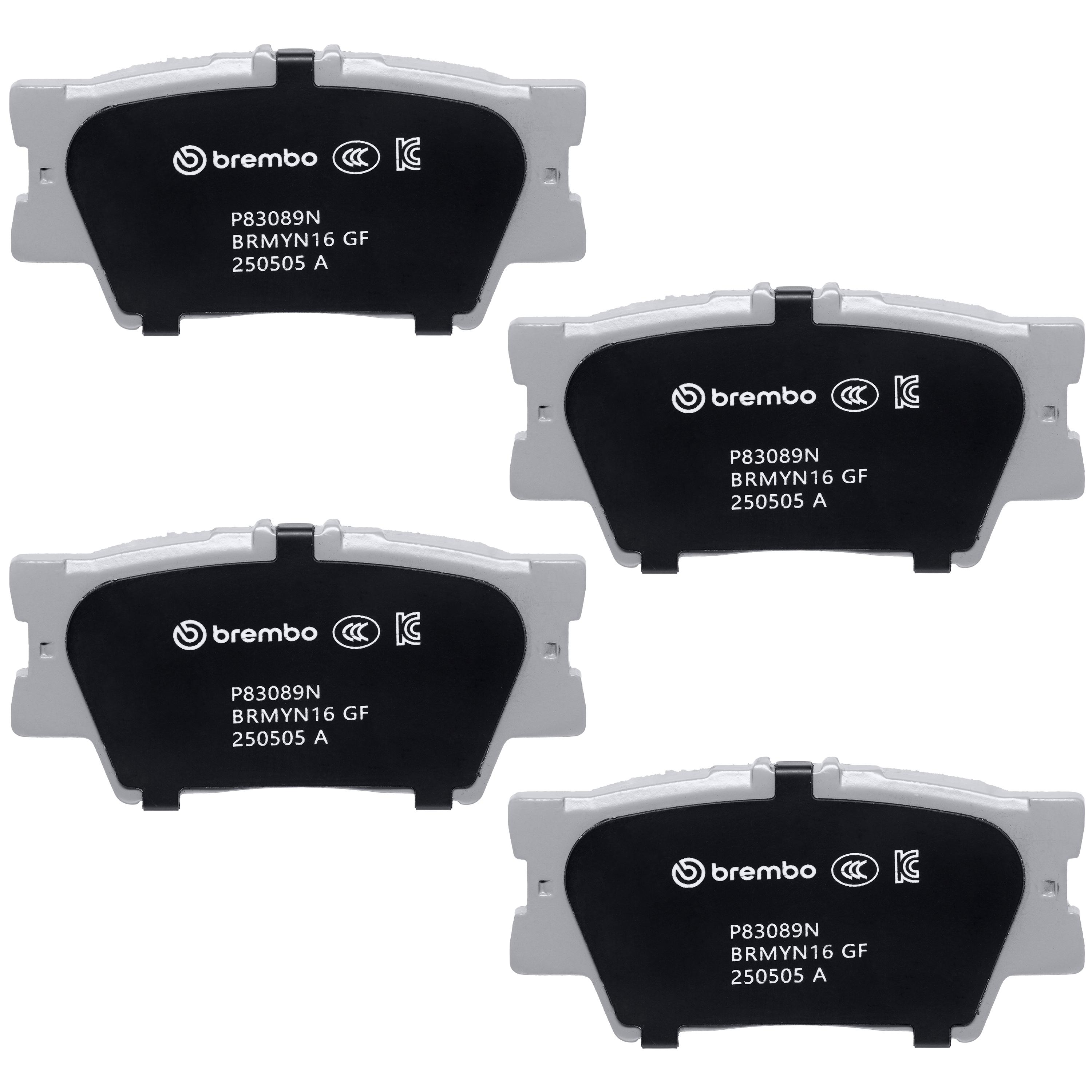 Brembo Ceramic Premium Brake Pads P83089N | AutoZone