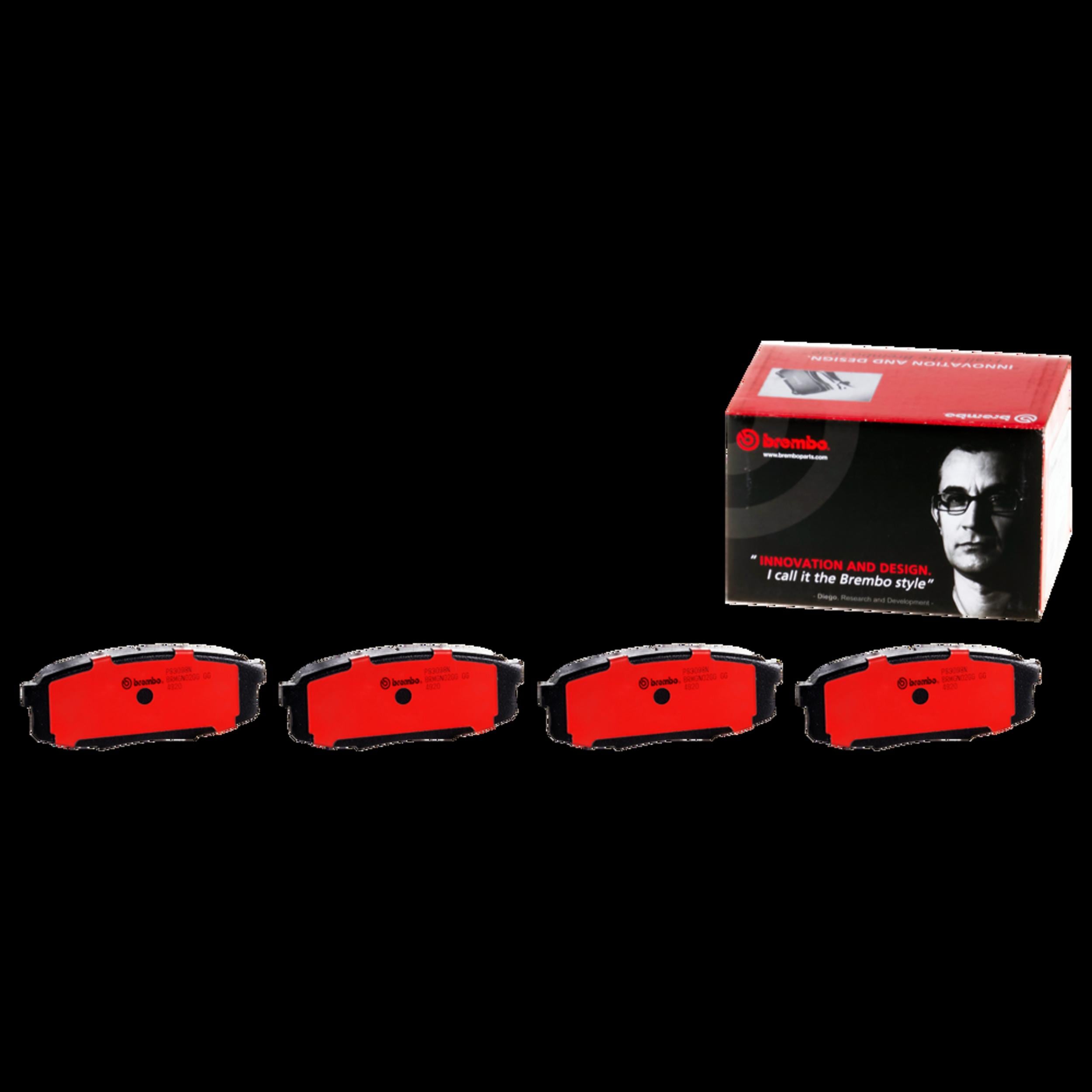 Brembo Ceramic Premium Brake Pads P83098N | AutoZone