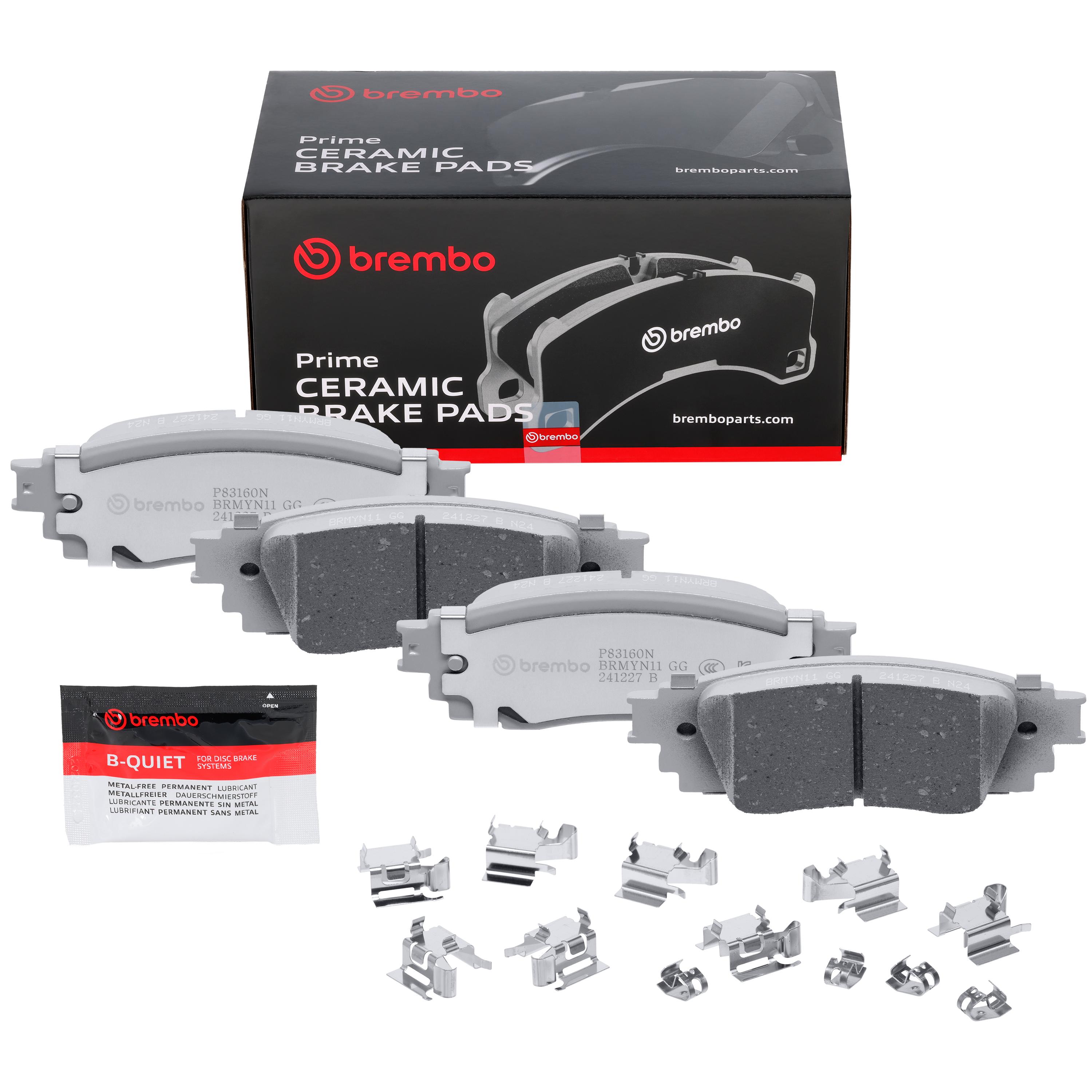 ビーポーレン Brembo Ceramic Premium Brake Pads P83160N | AutoZone