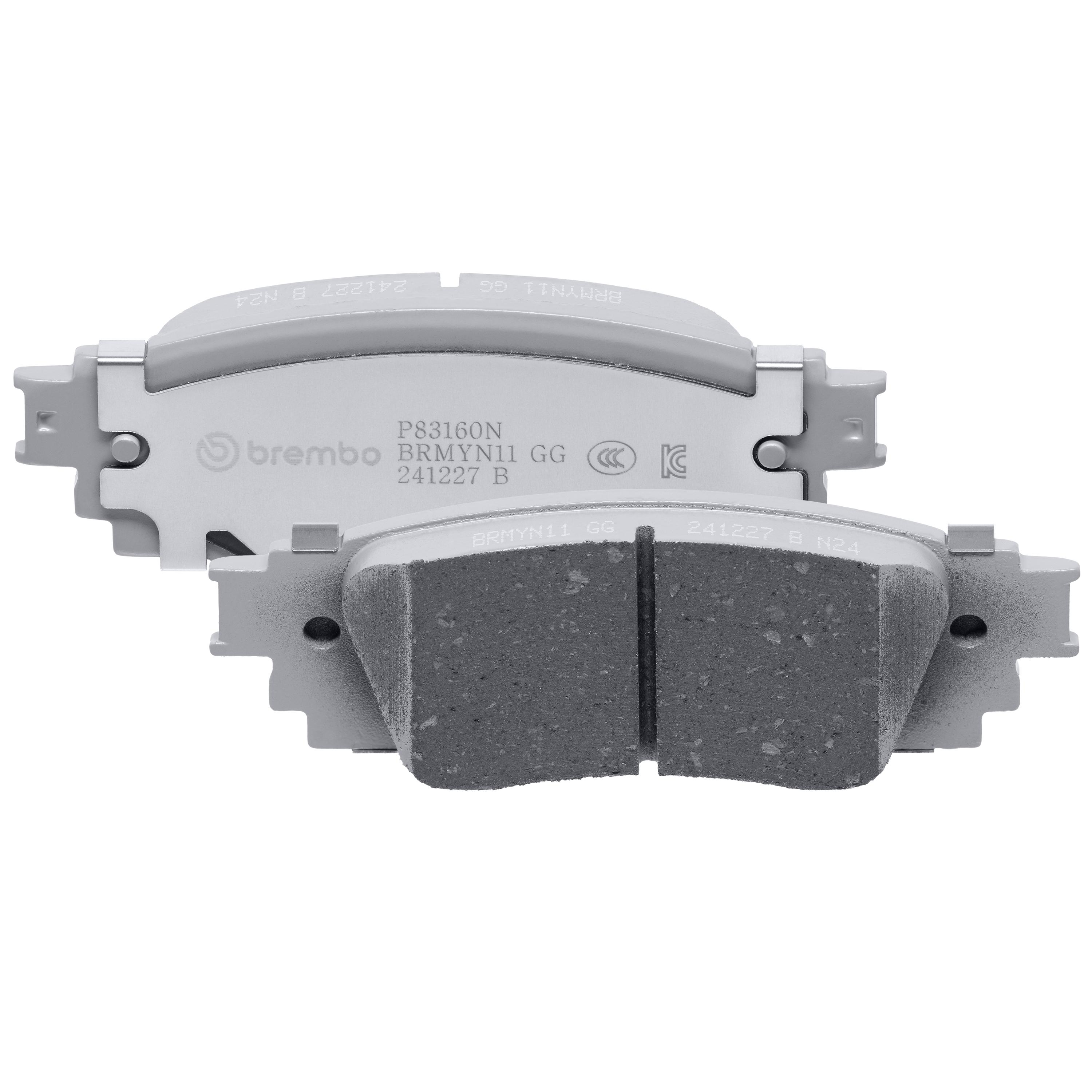 Brembo Ceramic Premium Brake Pads P83160N | AutoZone