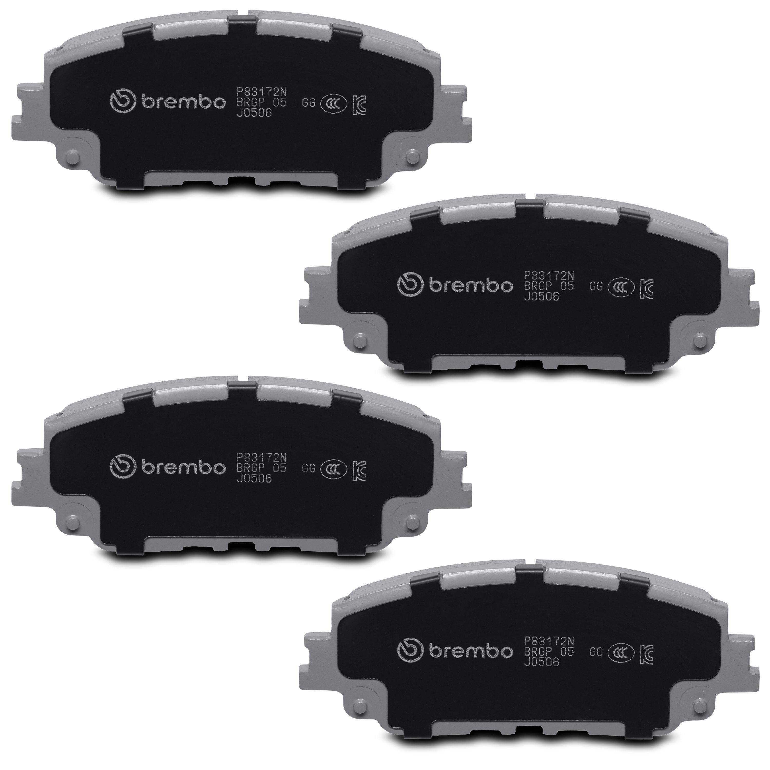 Brembo Ceramic Premium Brake Pads P83172N | AutoZone