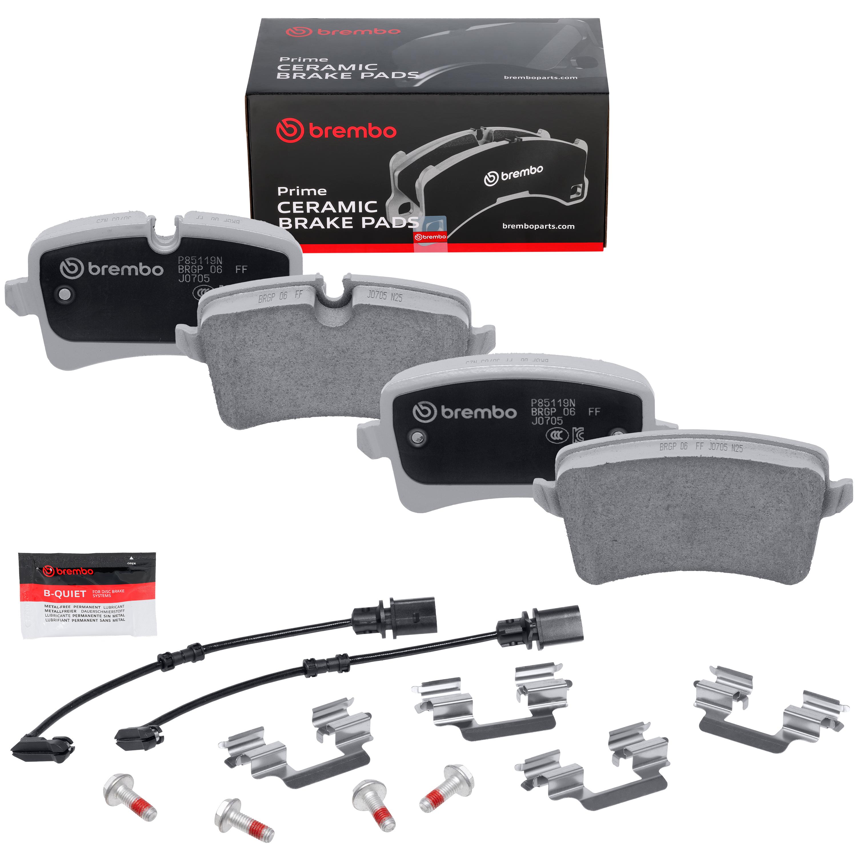 Brembo Ceramic Premium Brake Pads P85119N | AutoZone