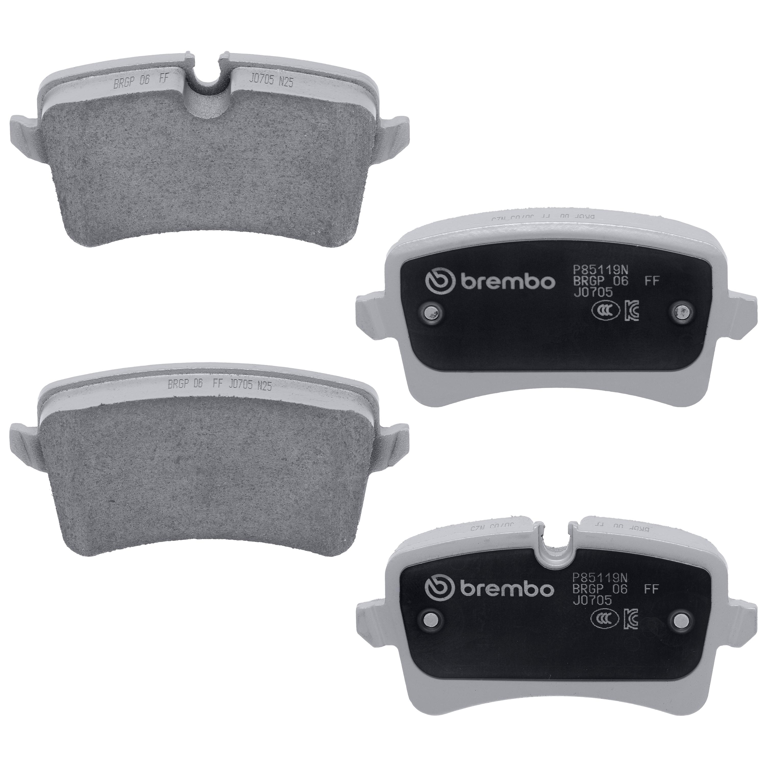 Brembo Ceramic Premium Brake Pads P85119N | AutoZone