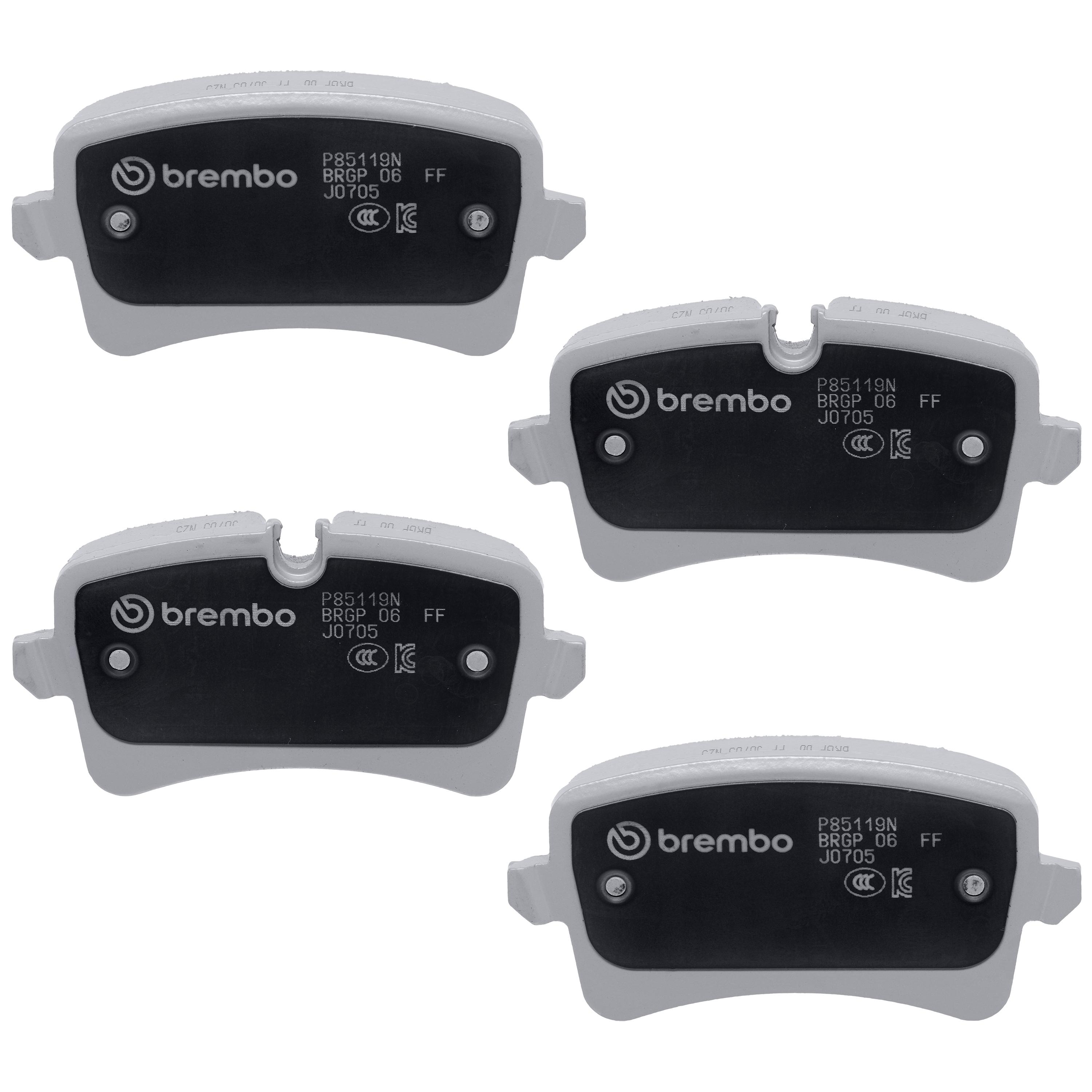 ブレン Brembo Ceramic Premium Brake Pads P85119N | AutoZone