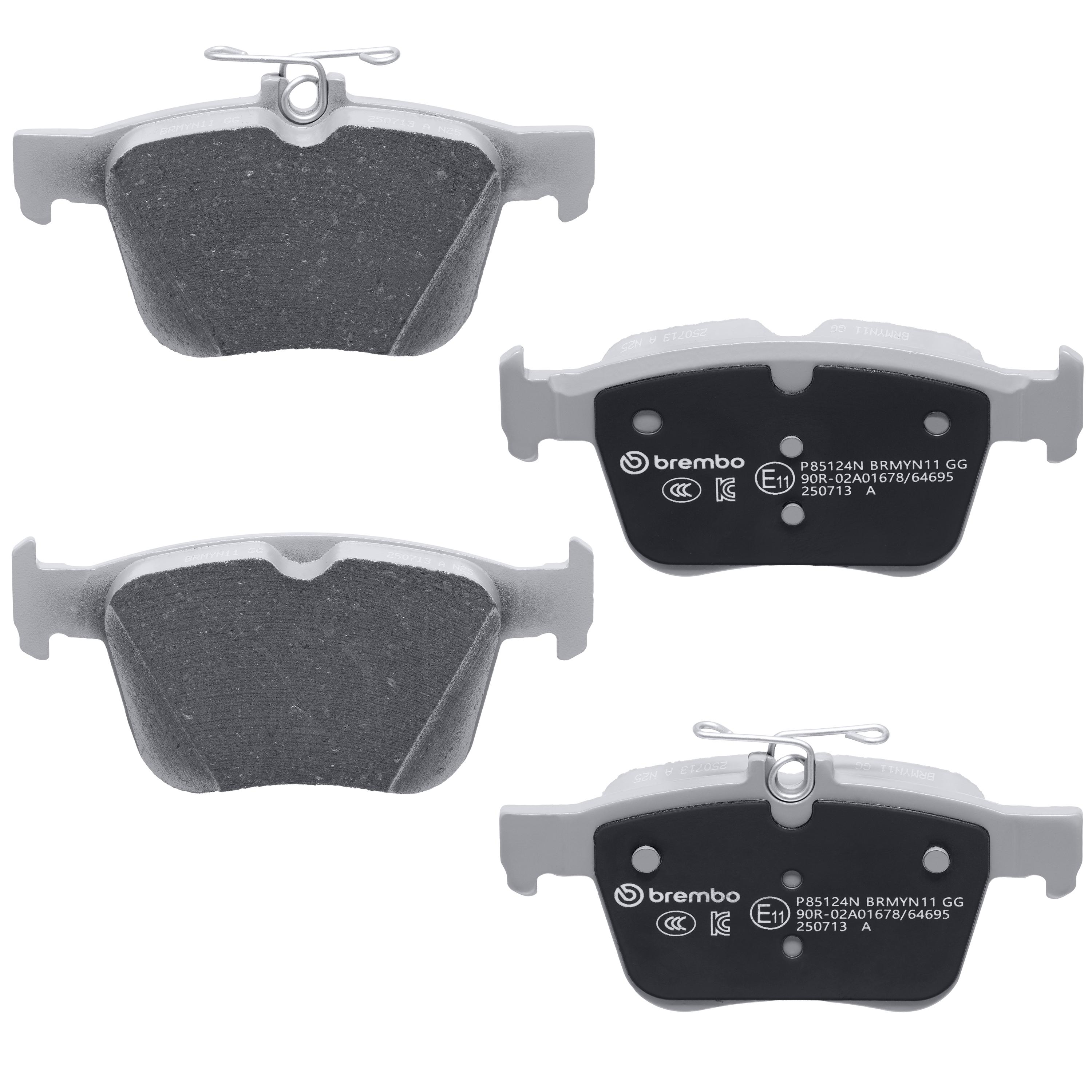 Brembo Ceramic Premium Brake Pads P85124N | AutoZone
