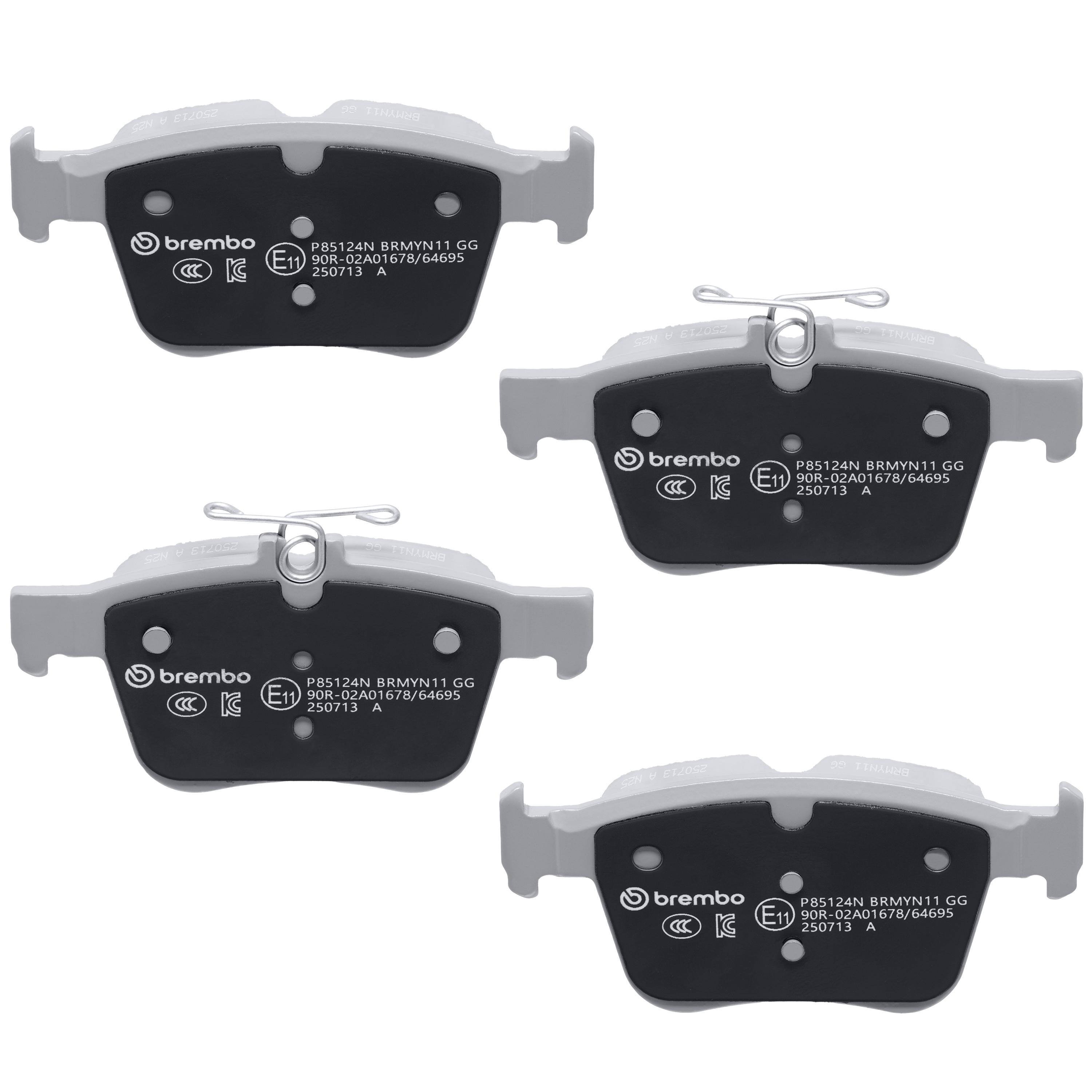 Brembo Ceramic Premium Brake Pads P85124N | AutoZone