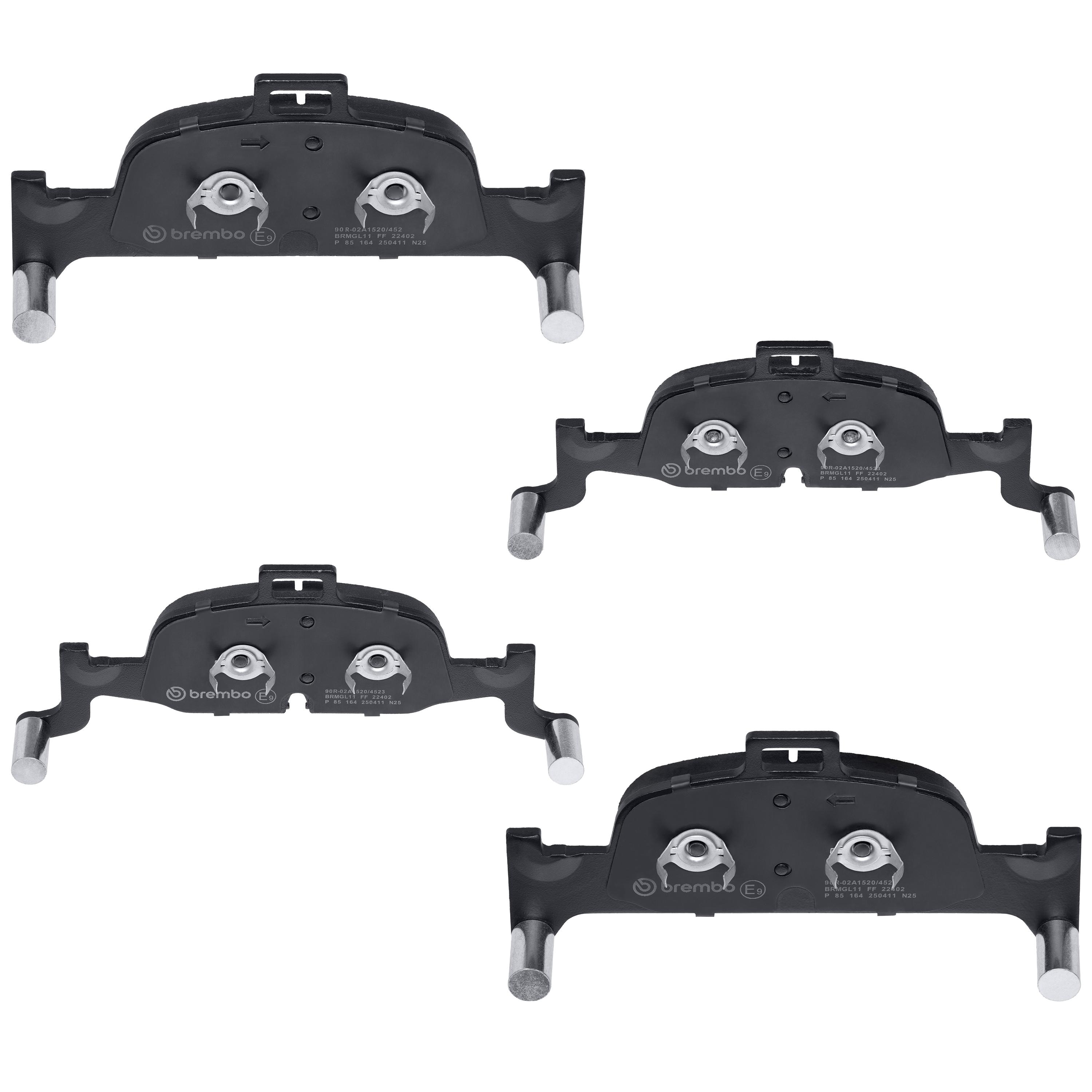 Brembo Low-Metallic Premium Brake Pads P85164 | AutoZone