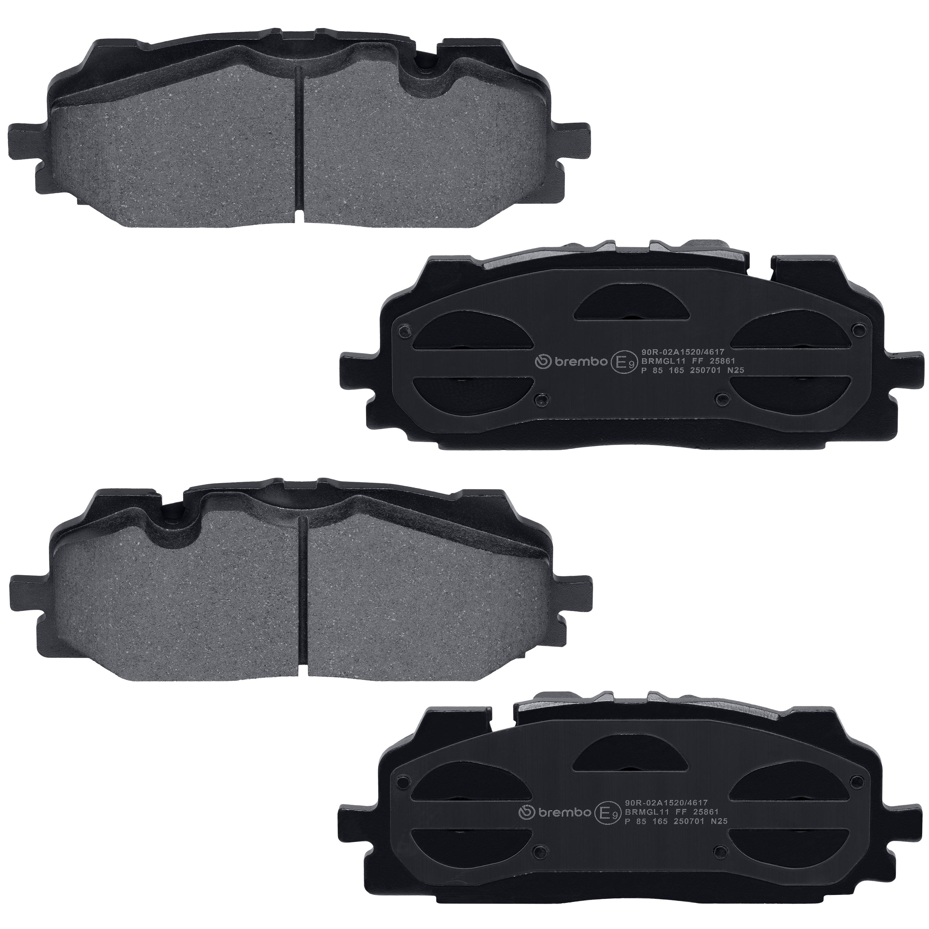 Brembo Low-Metallic Premium Brake Pads P85165 | AutoZone