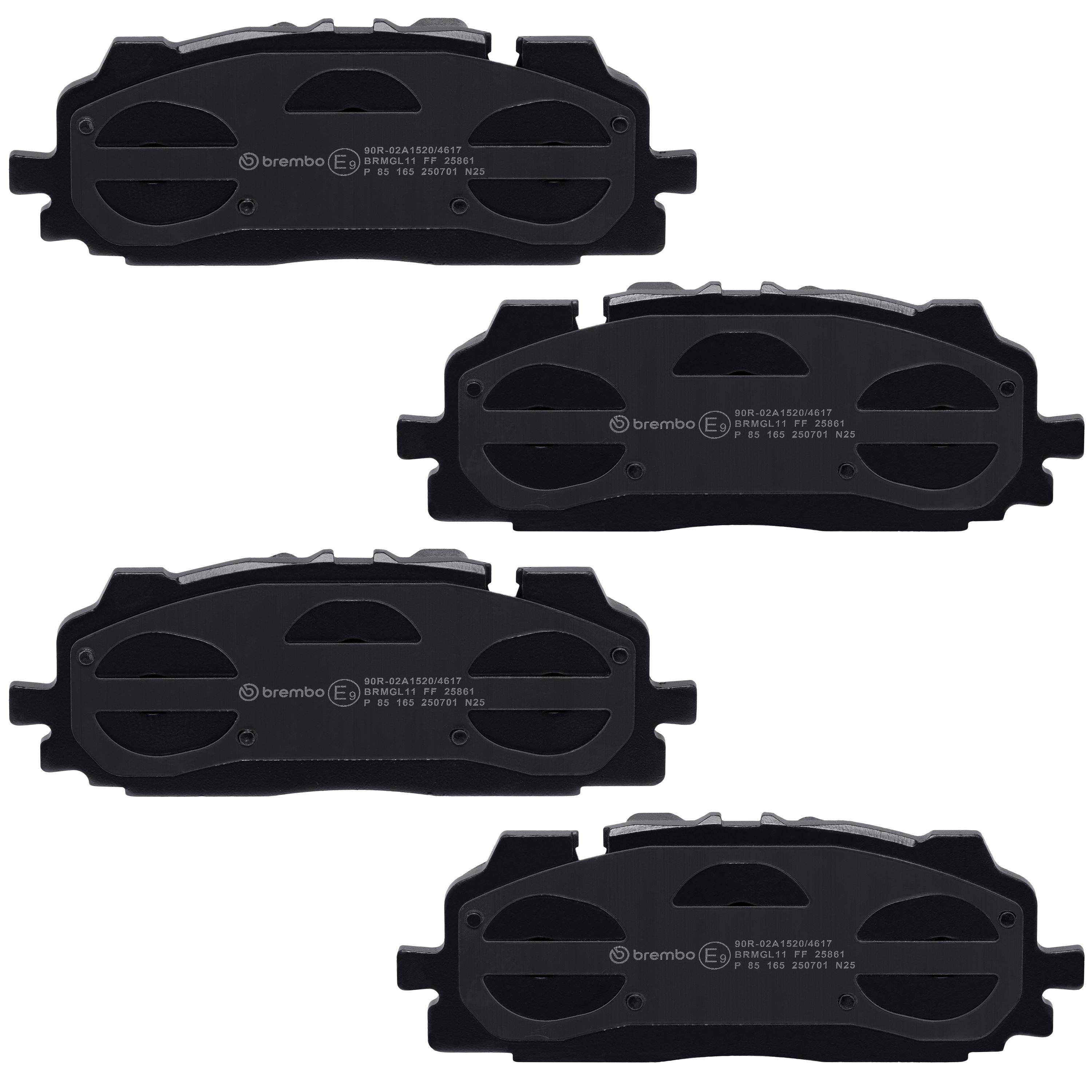 Brembo Low-Metallic Premium Brake Pads P85165 | AutoZone