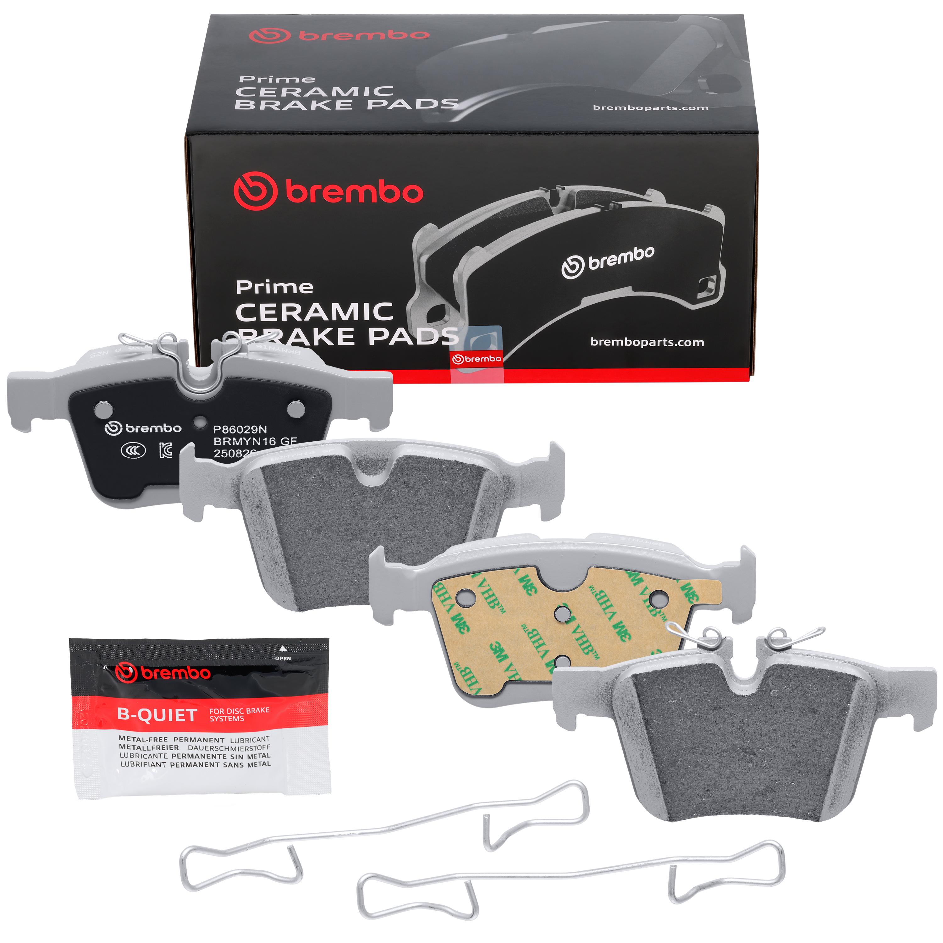 Brembo Ceramic Premium Brake Pads P86029N | AutoZone