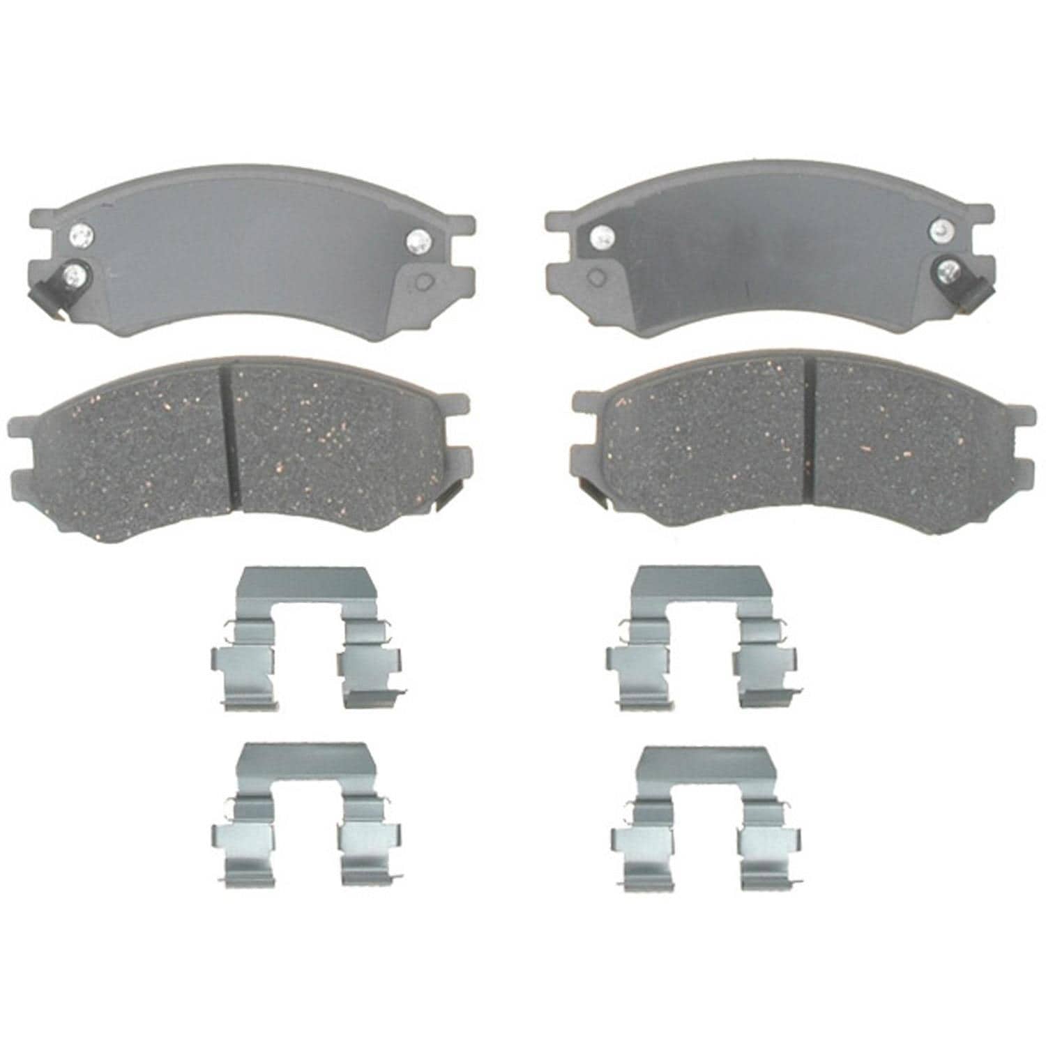ACDelco Ceramic Disc Brake Pad - Front 14D976CH - The Home Depot