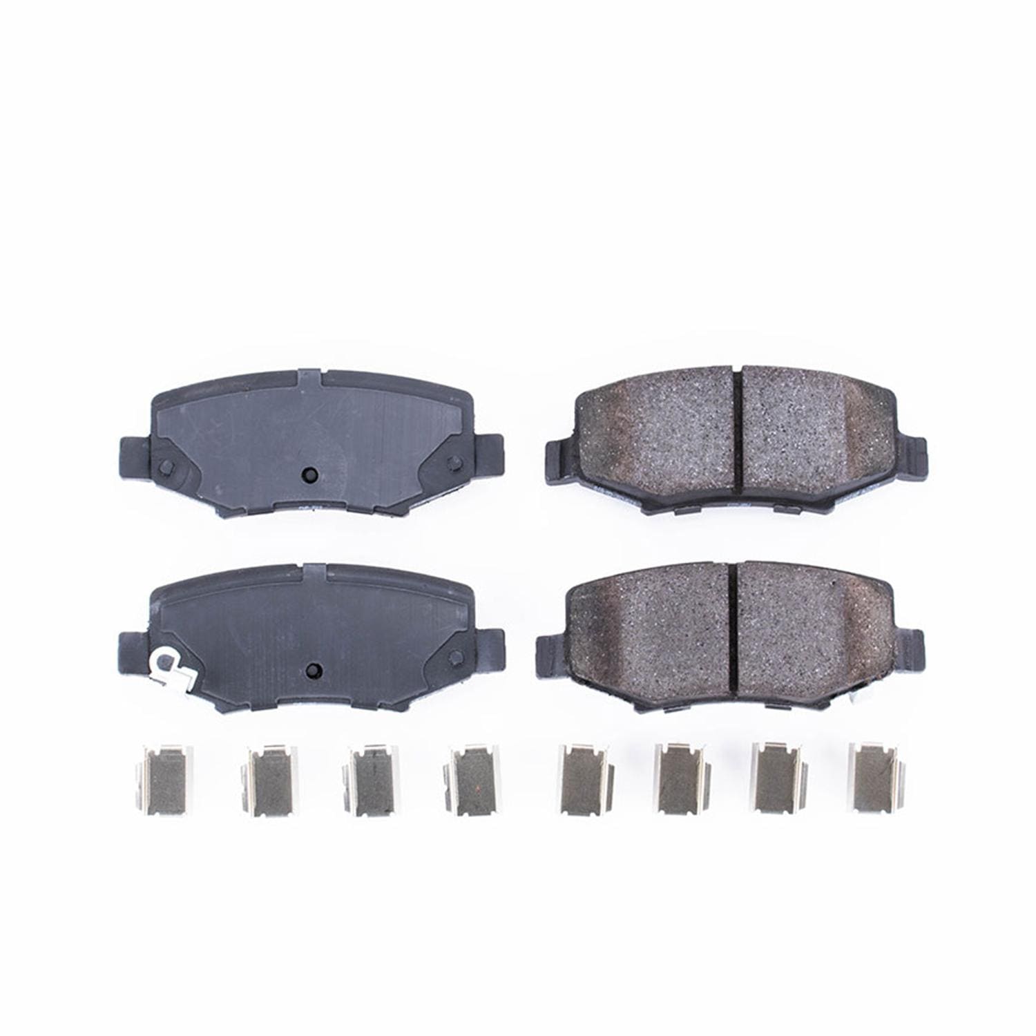 クボサン Powerstop Z17 Evolution Plus Ceramic Performance Brake Pads 17