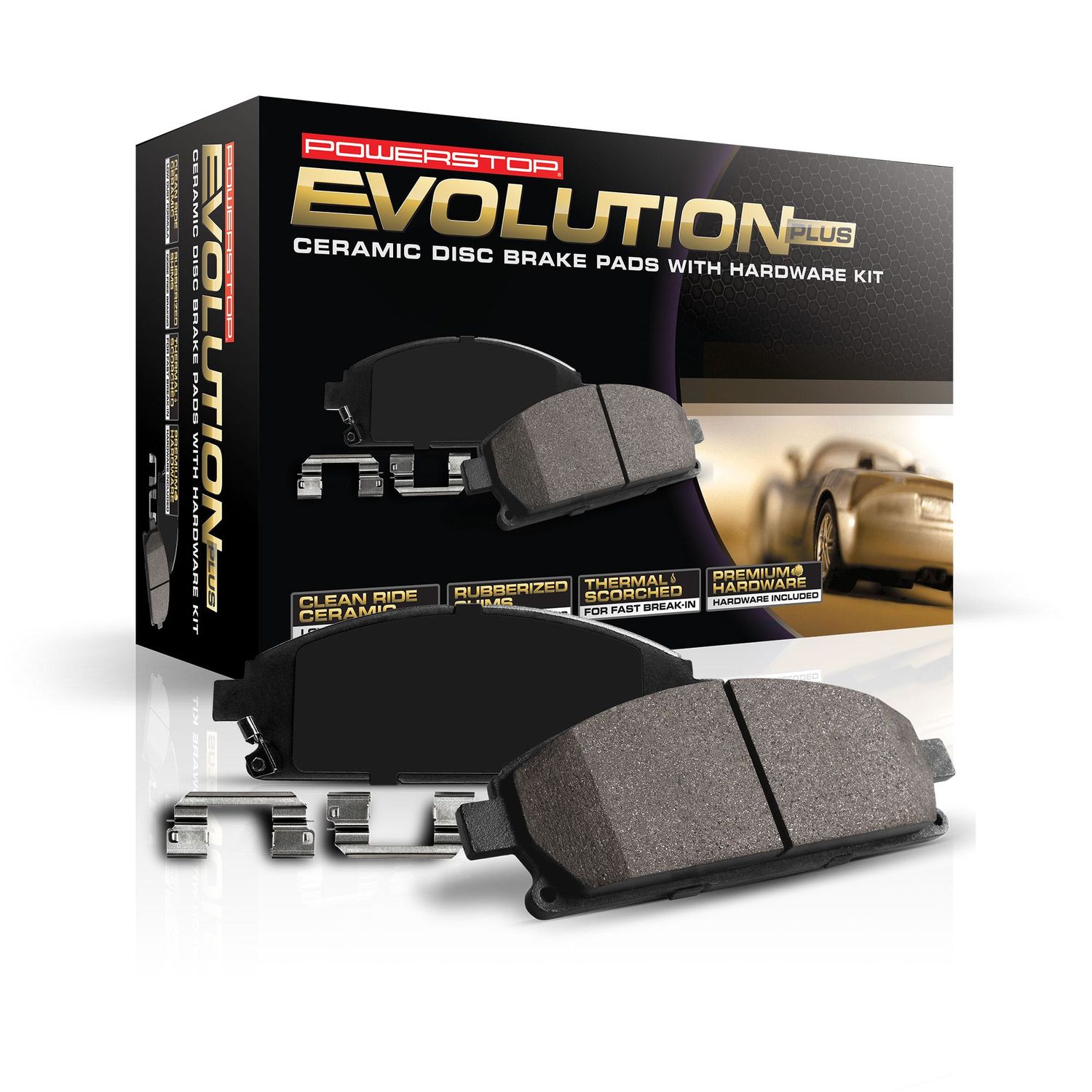 Powerstop Z17 Evolution Plus Ceramic Performance Brake Pads 17