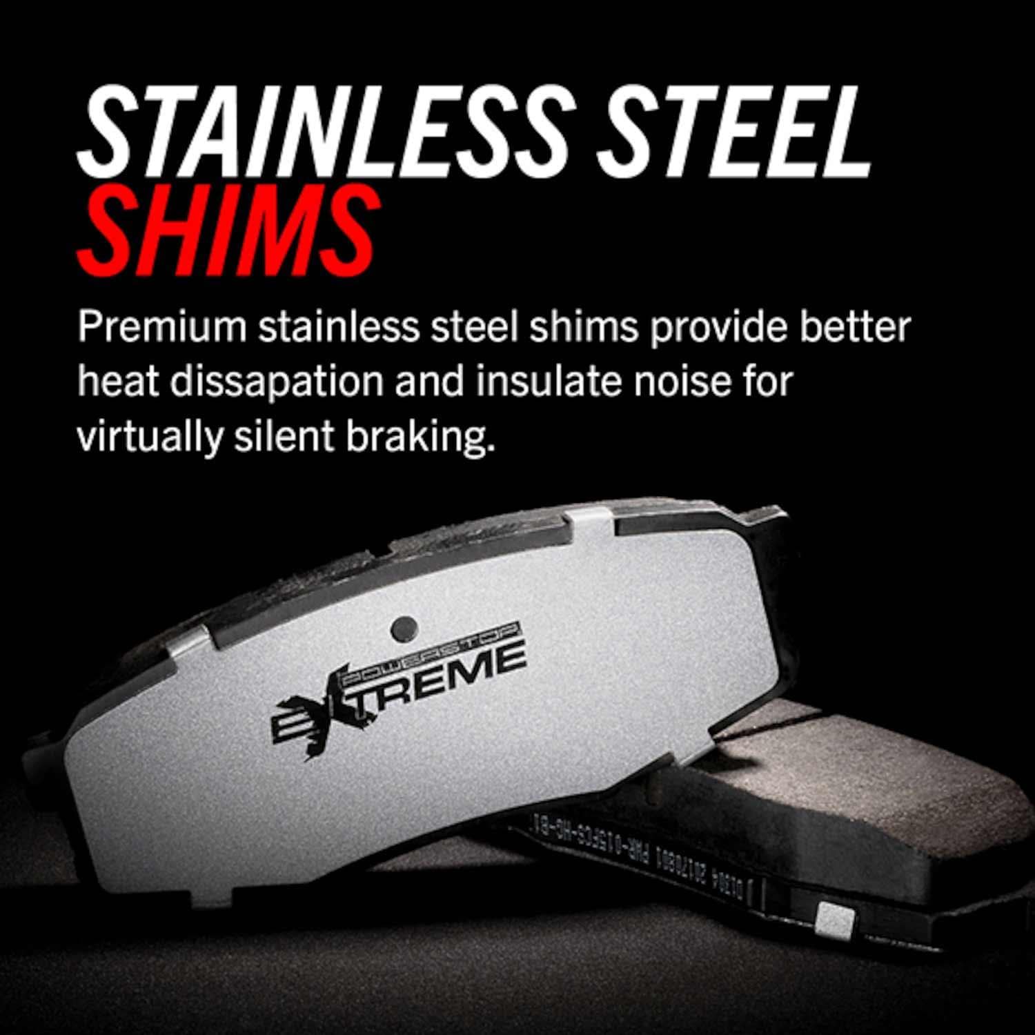 PowerStop Carbon Fiber Ceramic Brake Pads Z26-2516 | AutoZone