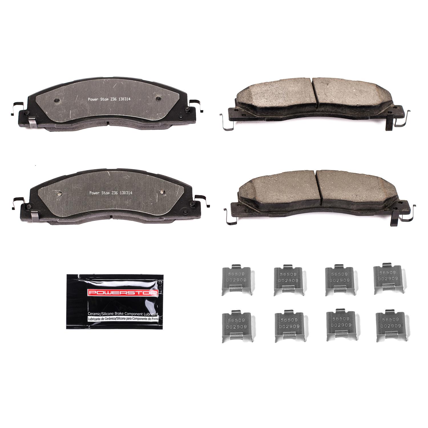PowerStop Z36 Extreme Carbon Fiber Ceramic Truck & Tow Performance