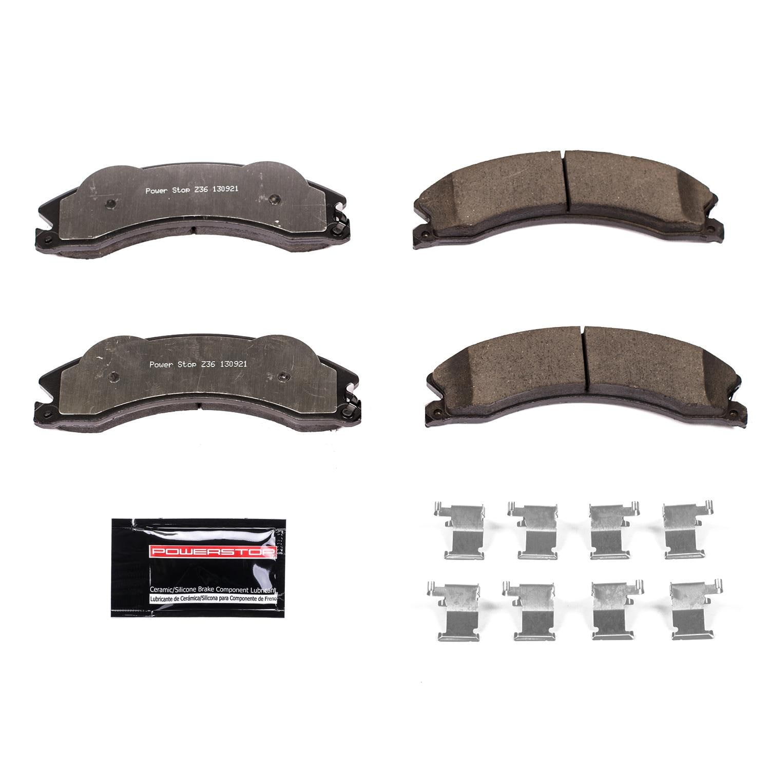 PowerStop Z36 Extreme Carbon Fiber Ceramic Truck & Tow Performance