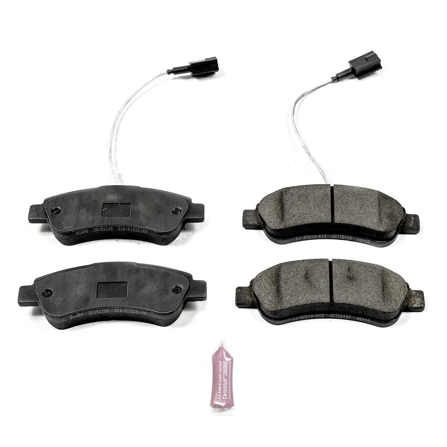 PowerStop Z36 Extreme Carbon Fiber Ceramic Truck & Tow Performance Brake Pads Z36-1490