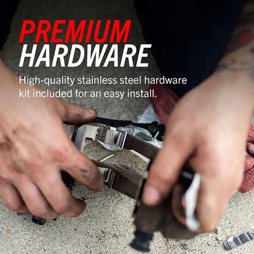 PowerStop Z36 Extreme Carbon Fiber Ceramic Truck & Tow Performance Brake Pads Z36-1490