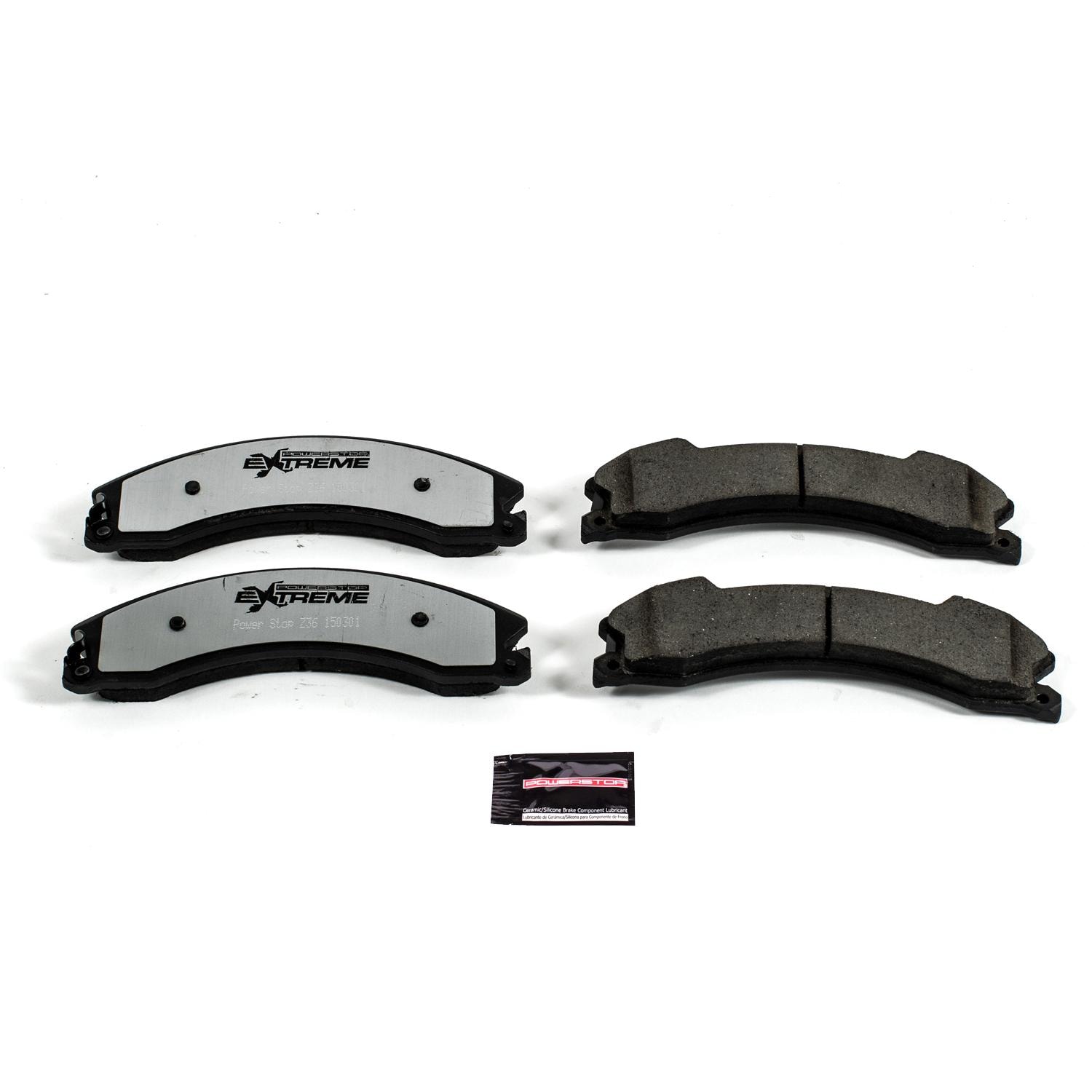 PowerStop Z36 Extreme Carbon Fiber Ceramic Truck & Tow Performance