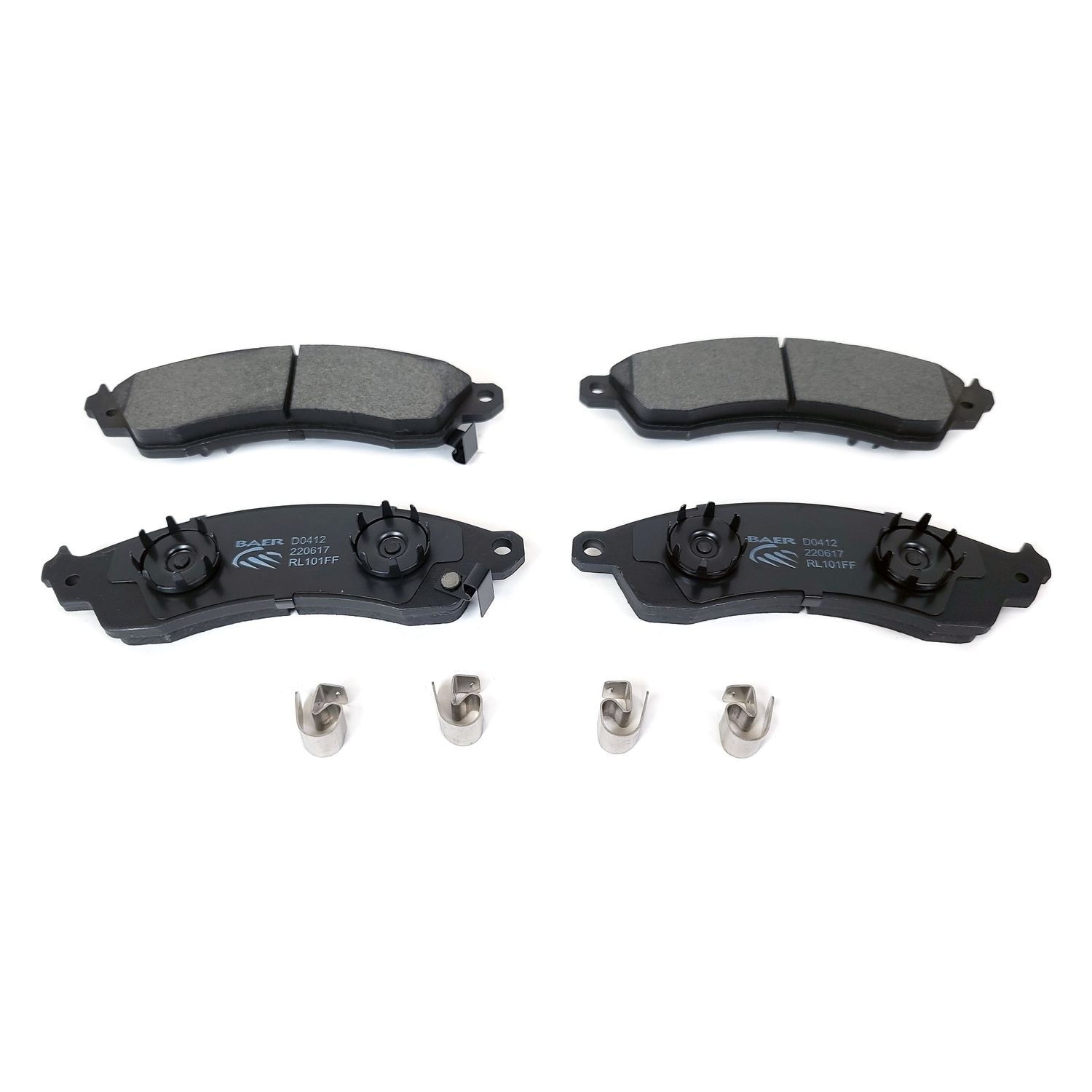 Baer Brake Systems Ceramic Disc Brake Pad Set D0412 | AutoZone