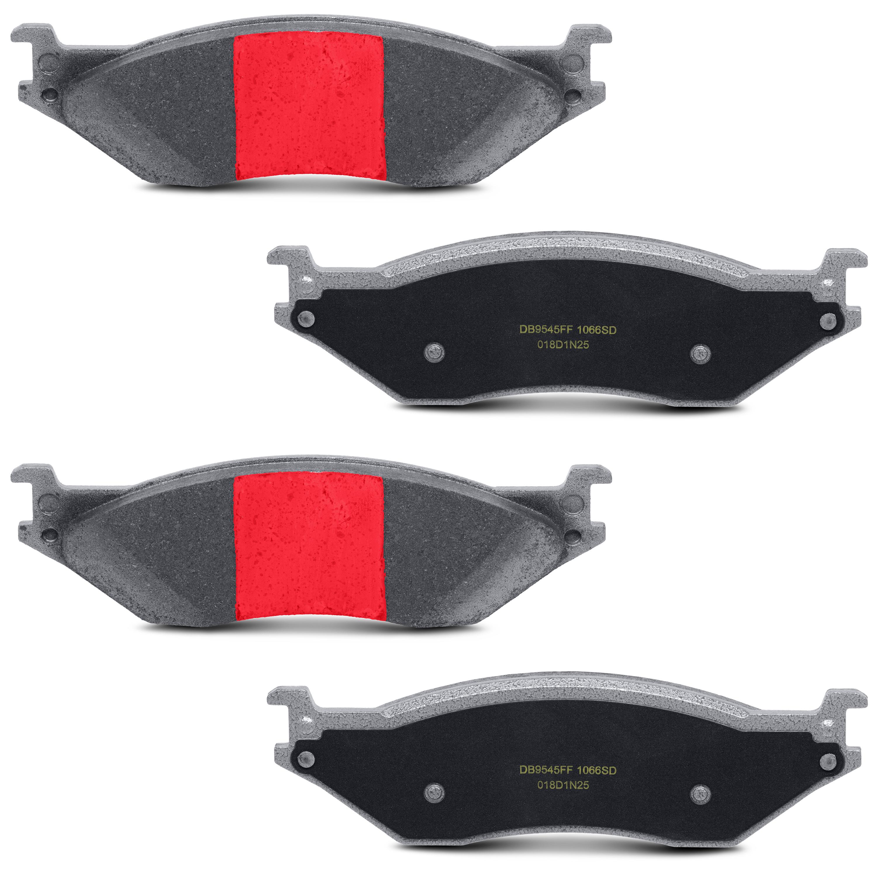 Duralast Severe Duty Semi-metallic Brake Pads D1066SD | AutoZone