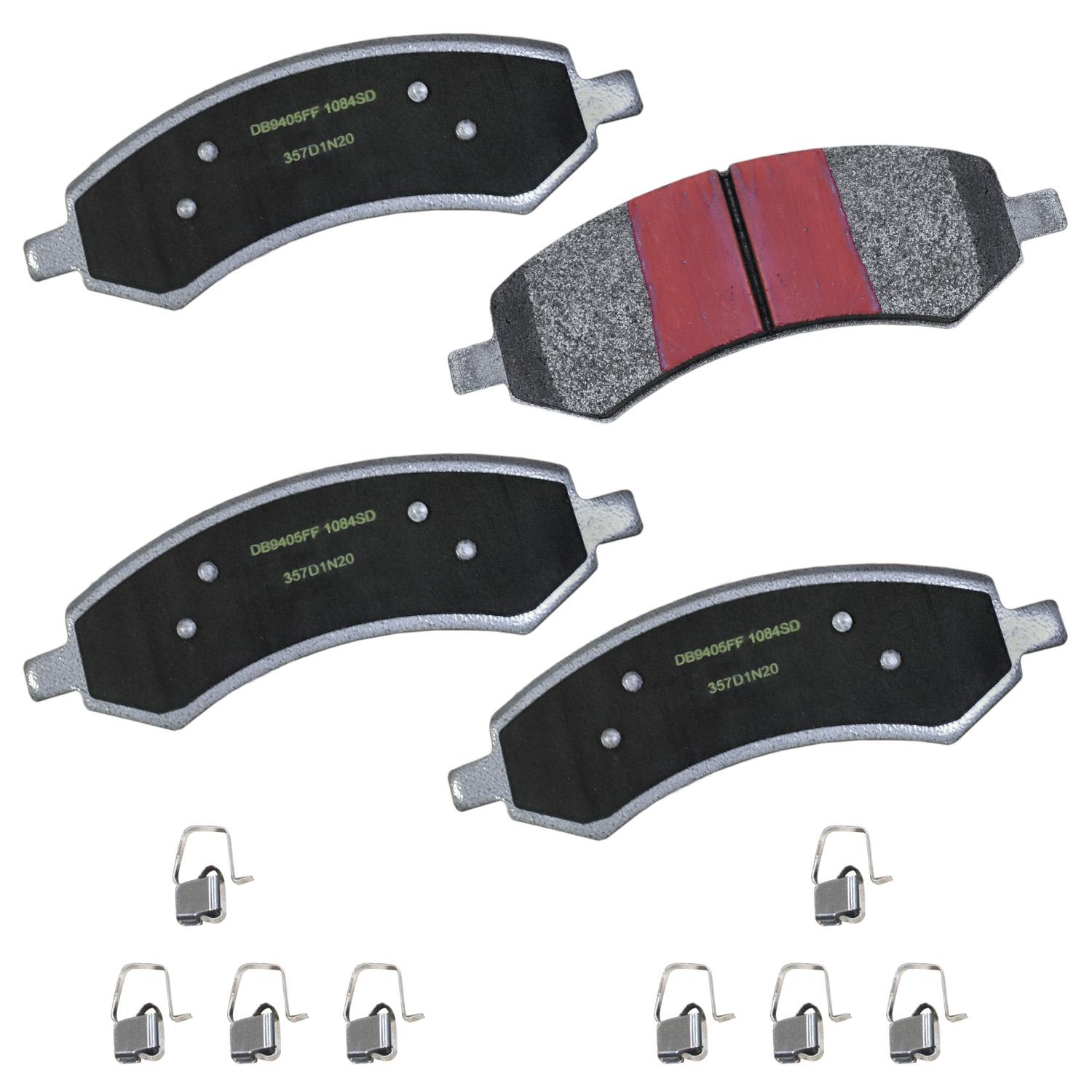 Duralast Severe Duty Semi-Metallic Brake Pads D1084SD | AutoZone